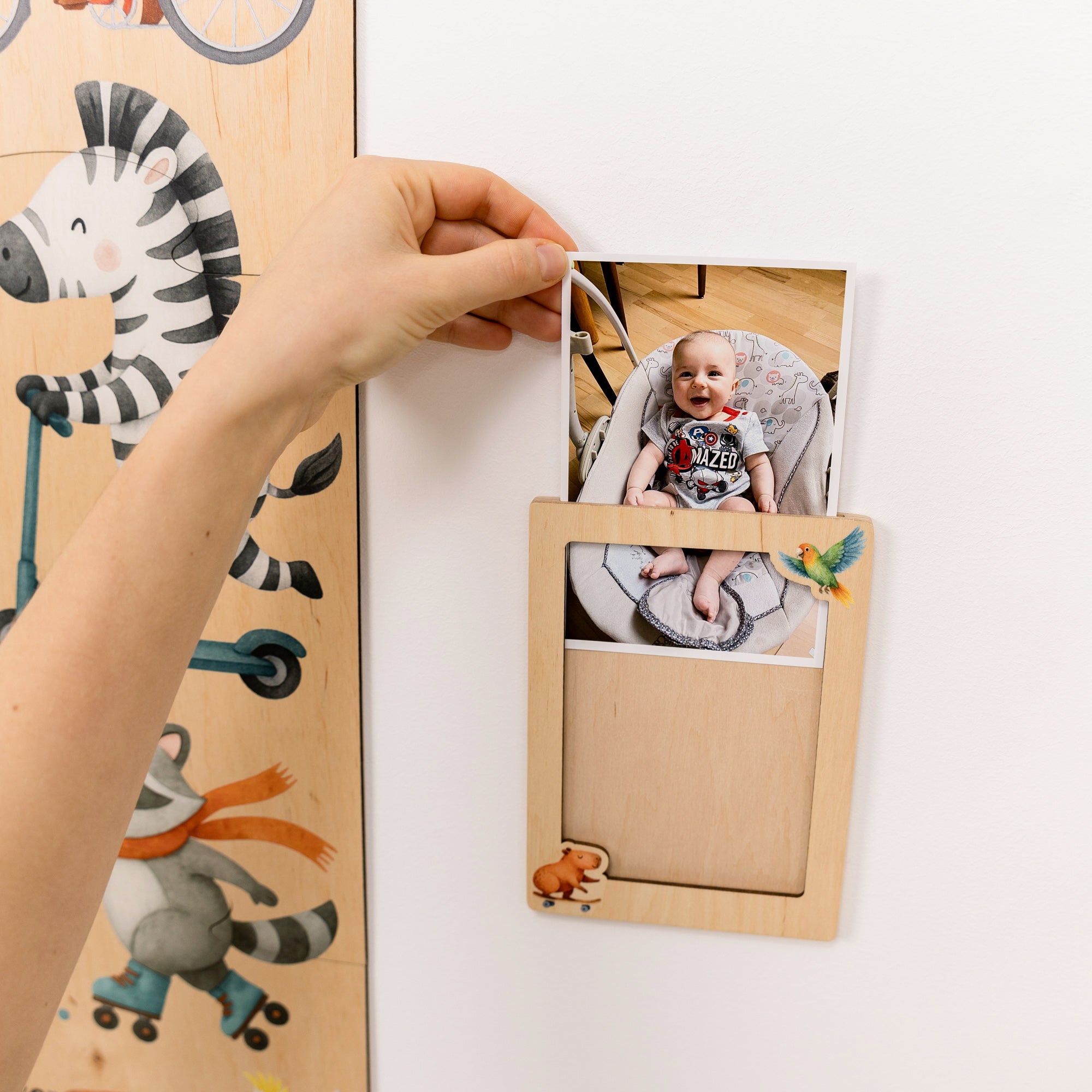 Tabla de crecimiento infantil - Osito de peluche
