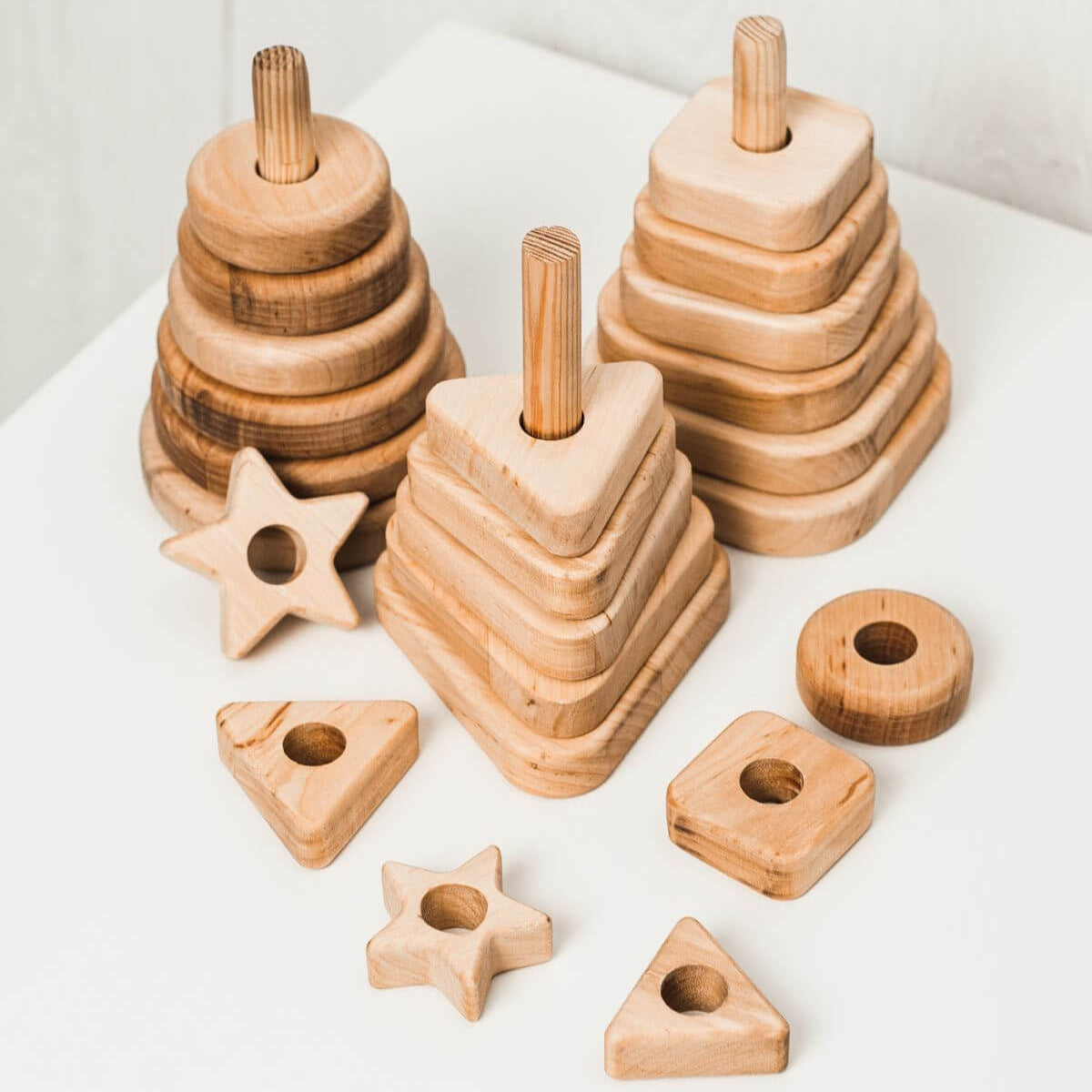 children square stacking