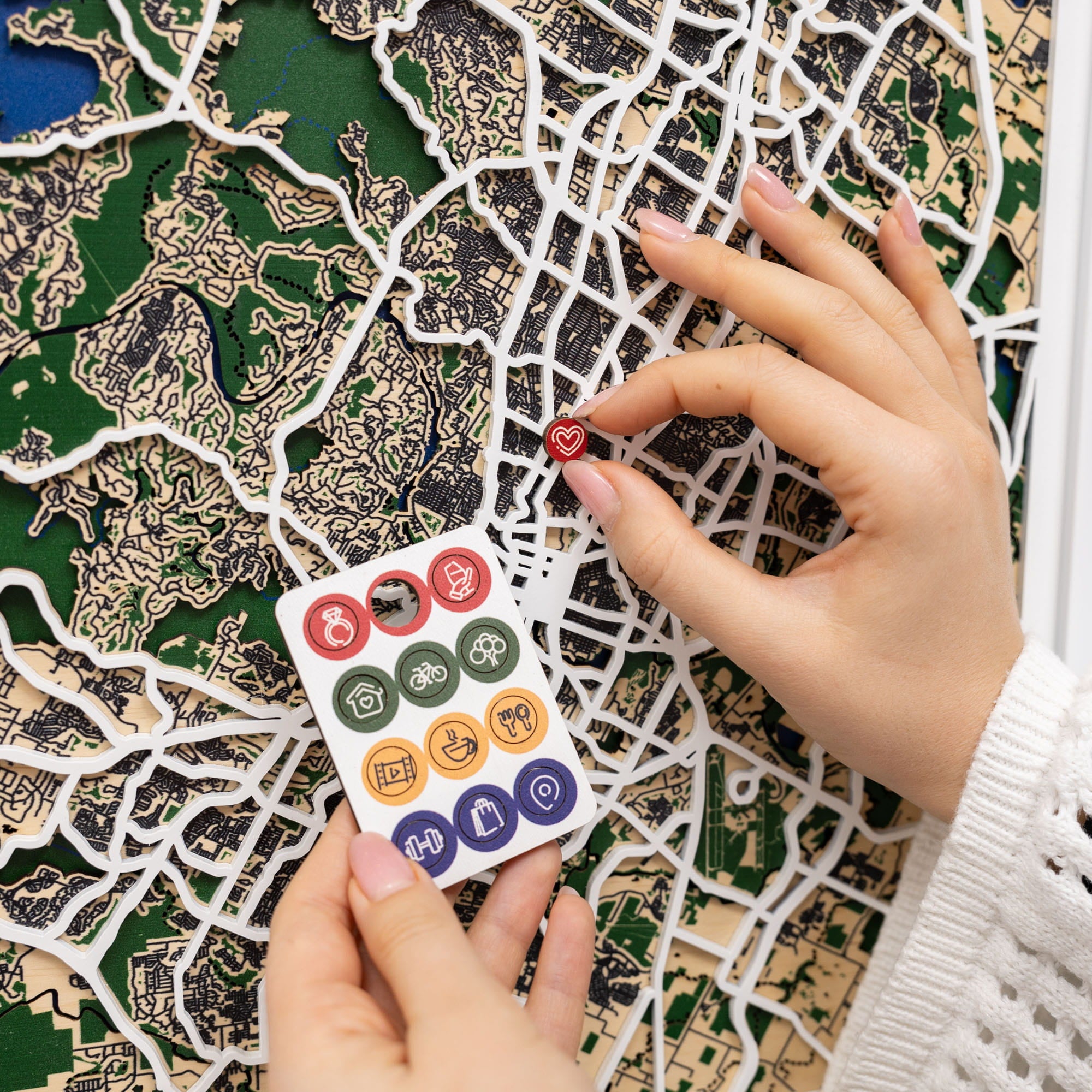 3D City Map Austin by Enjoy The Wood