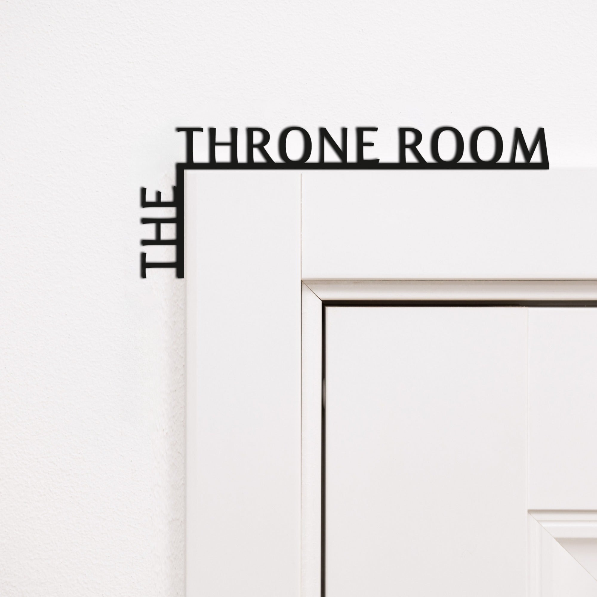 Wooden Corner Quote – The Throne Room