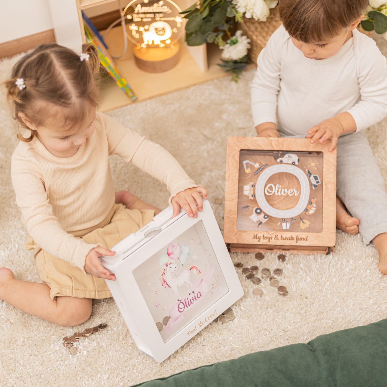 Acrylic Personalized Boxes - Cars