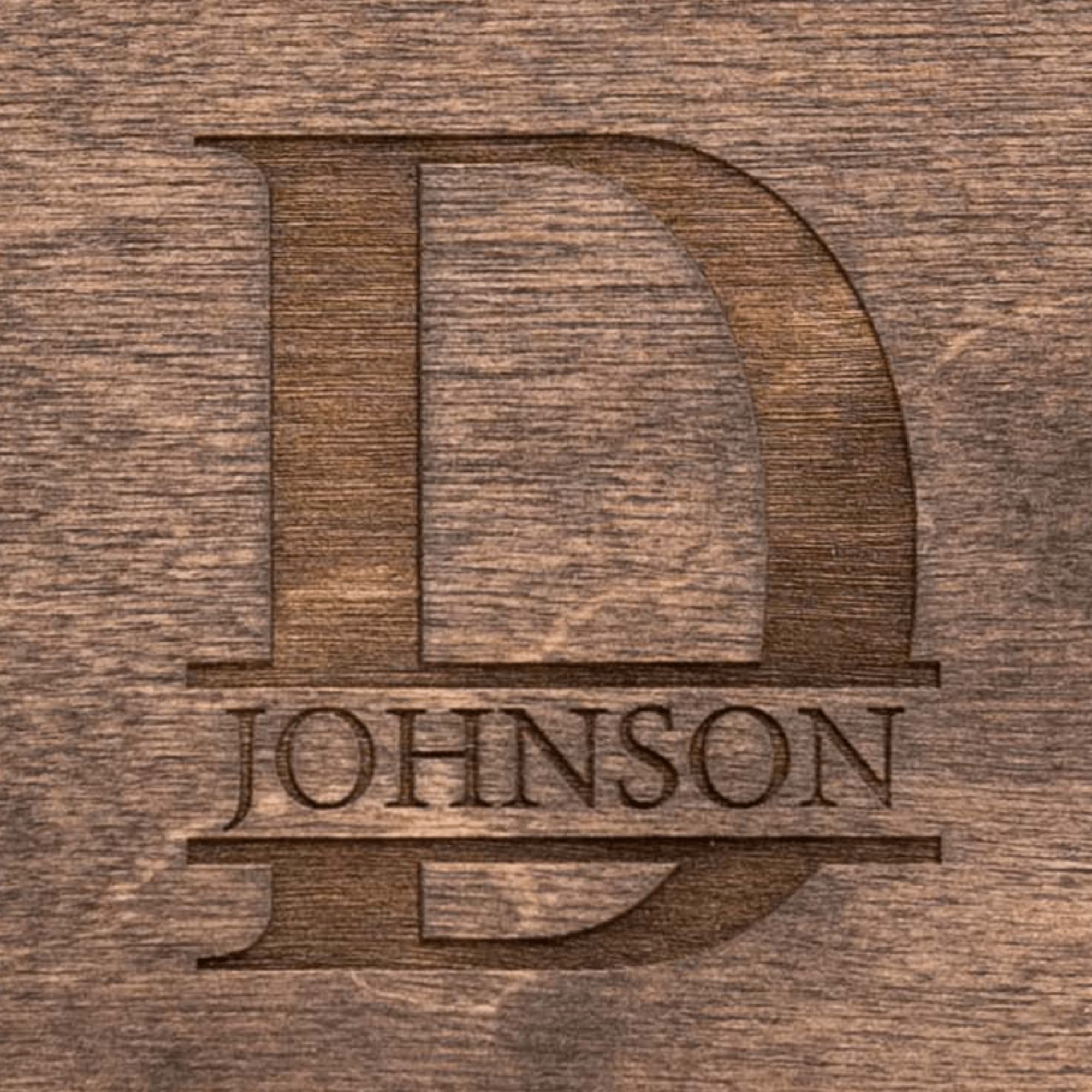 wooden docking station