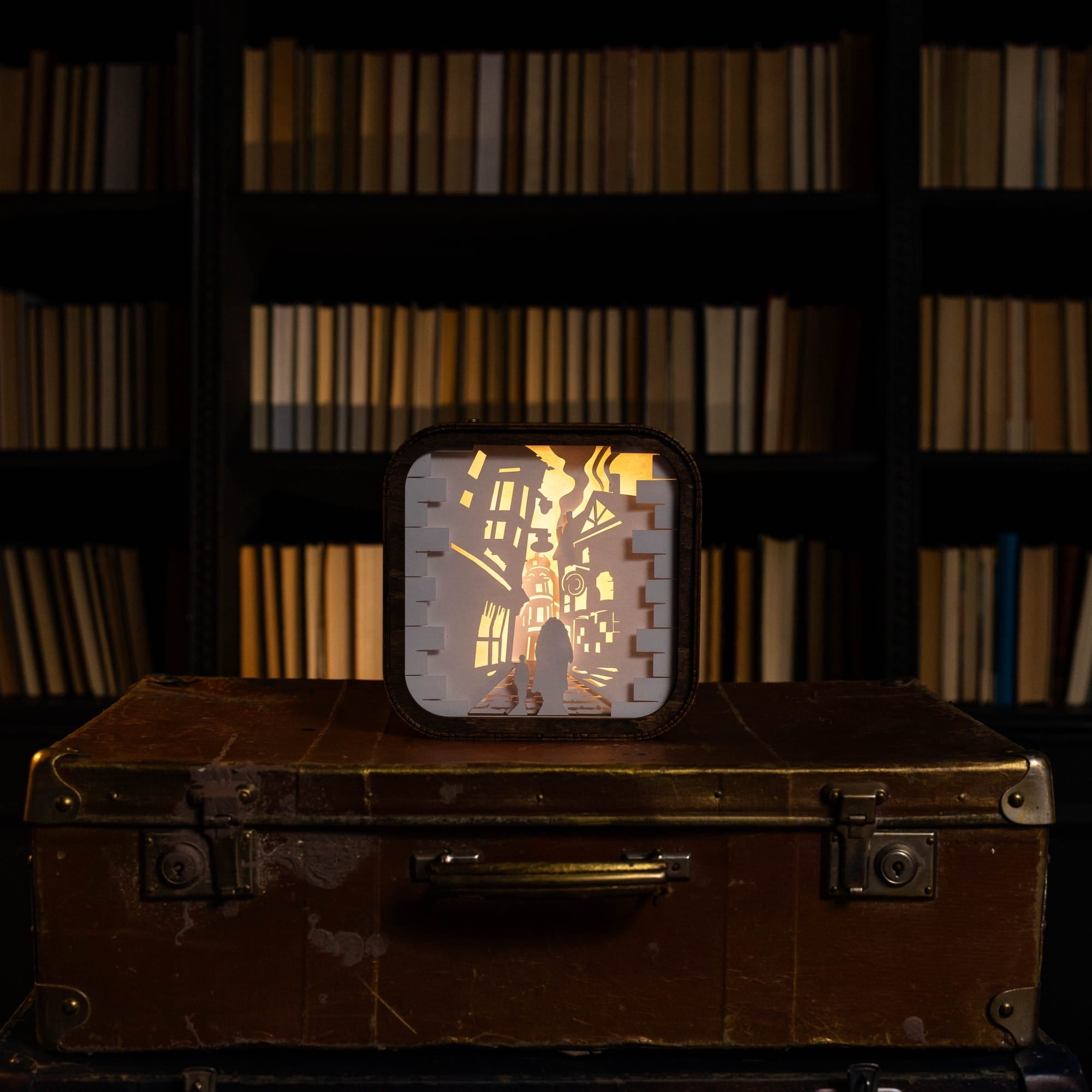 Wooden Harry Potter Night Light - Diagon Alley by Enjoy The Wood