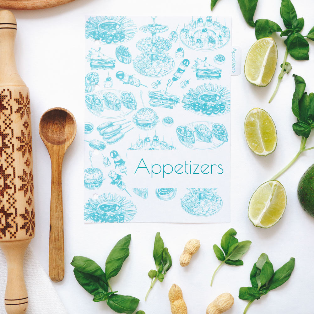 dividers for wooden recipe