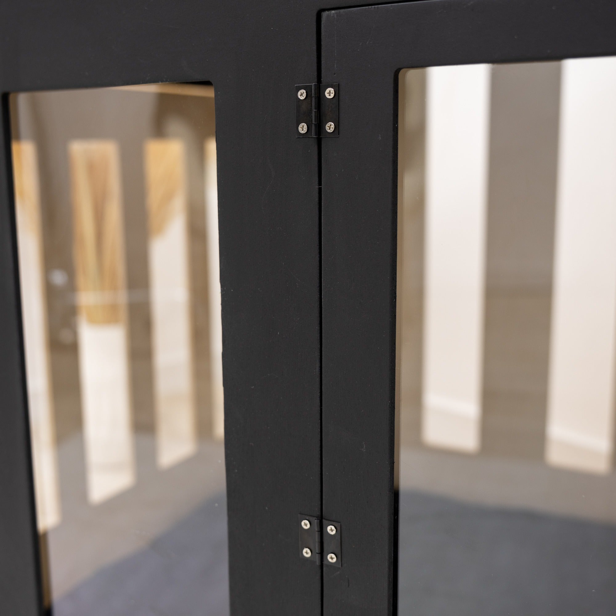 Dog House with a Fabric Roof - Black by Enjoy The Wood