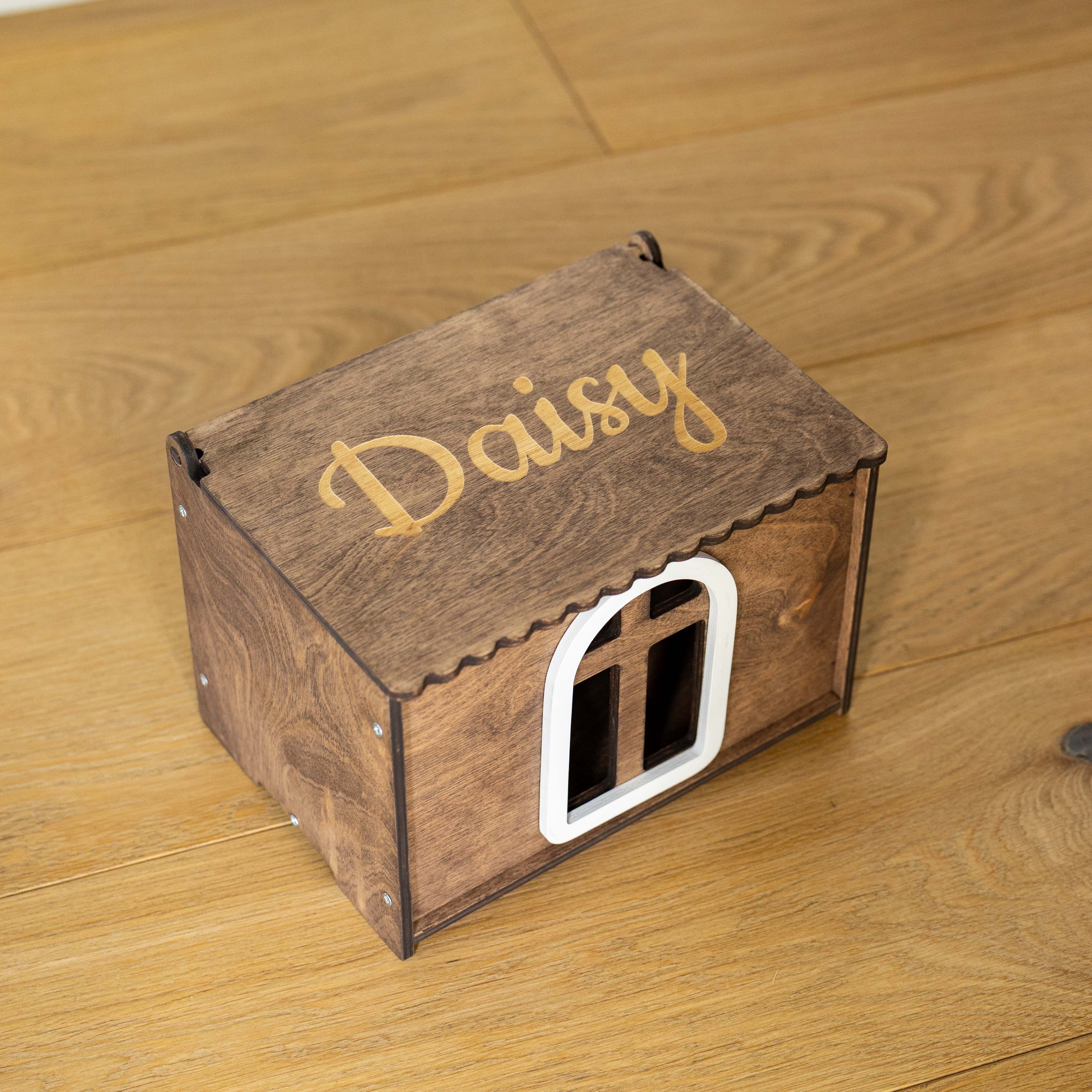 Dollhouse Box - Dark Walnut