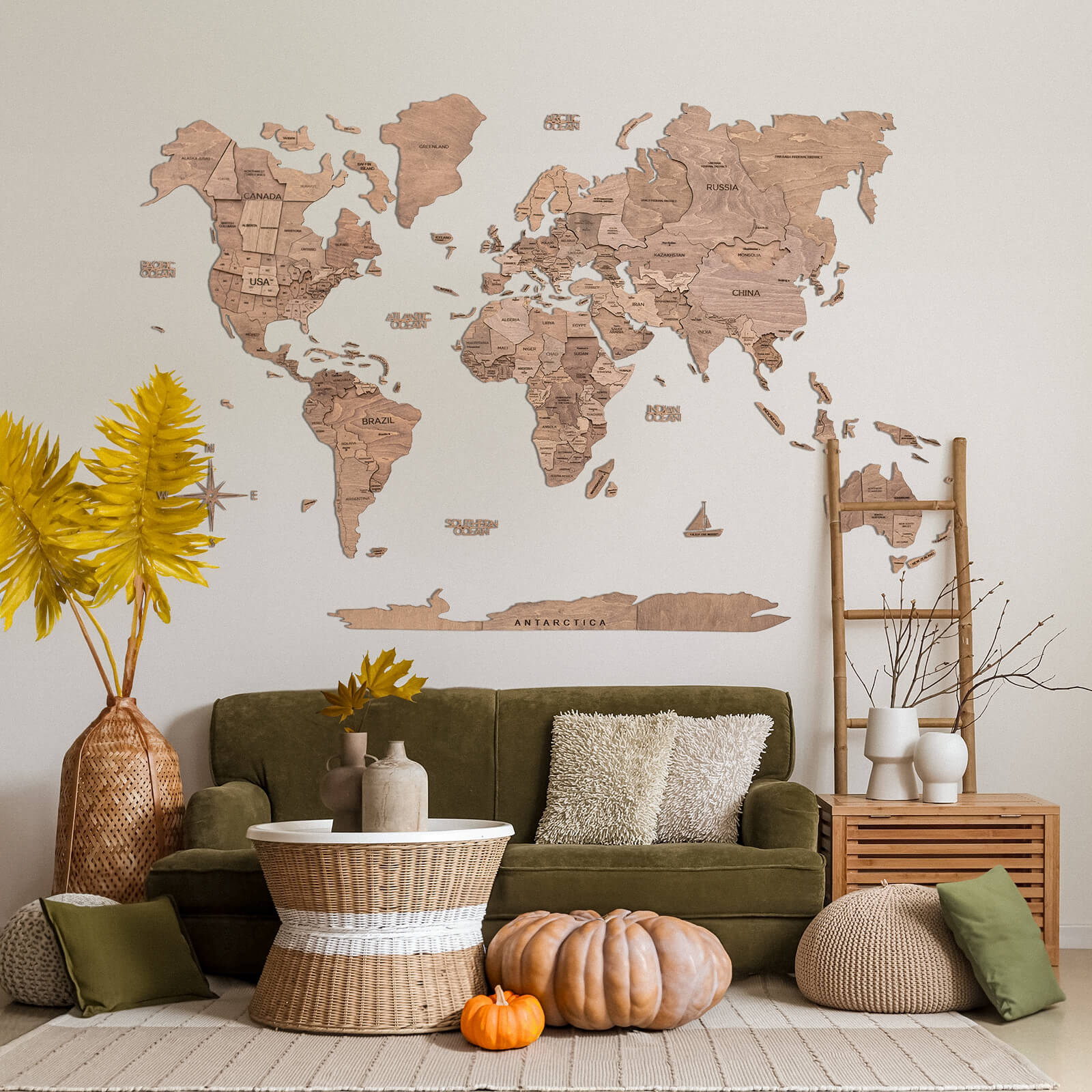 Thanksgiving Wall Decor → Enjoy The Wood → Order Now