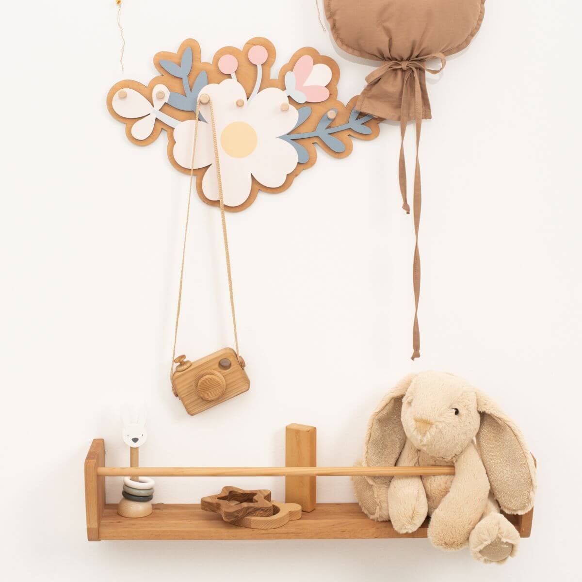 flower nursery wall hooks