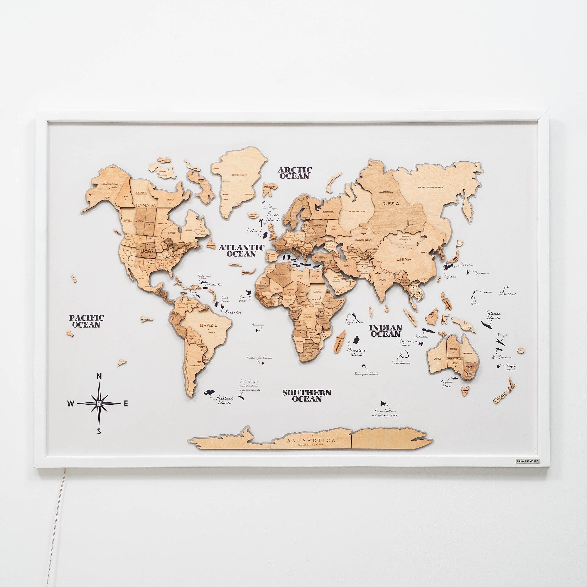 Map on Board LED 2.0 Gold