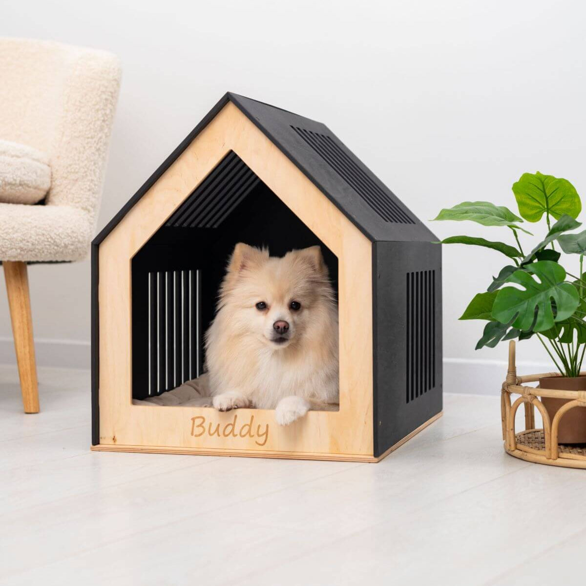 inside dog house for large dogs
