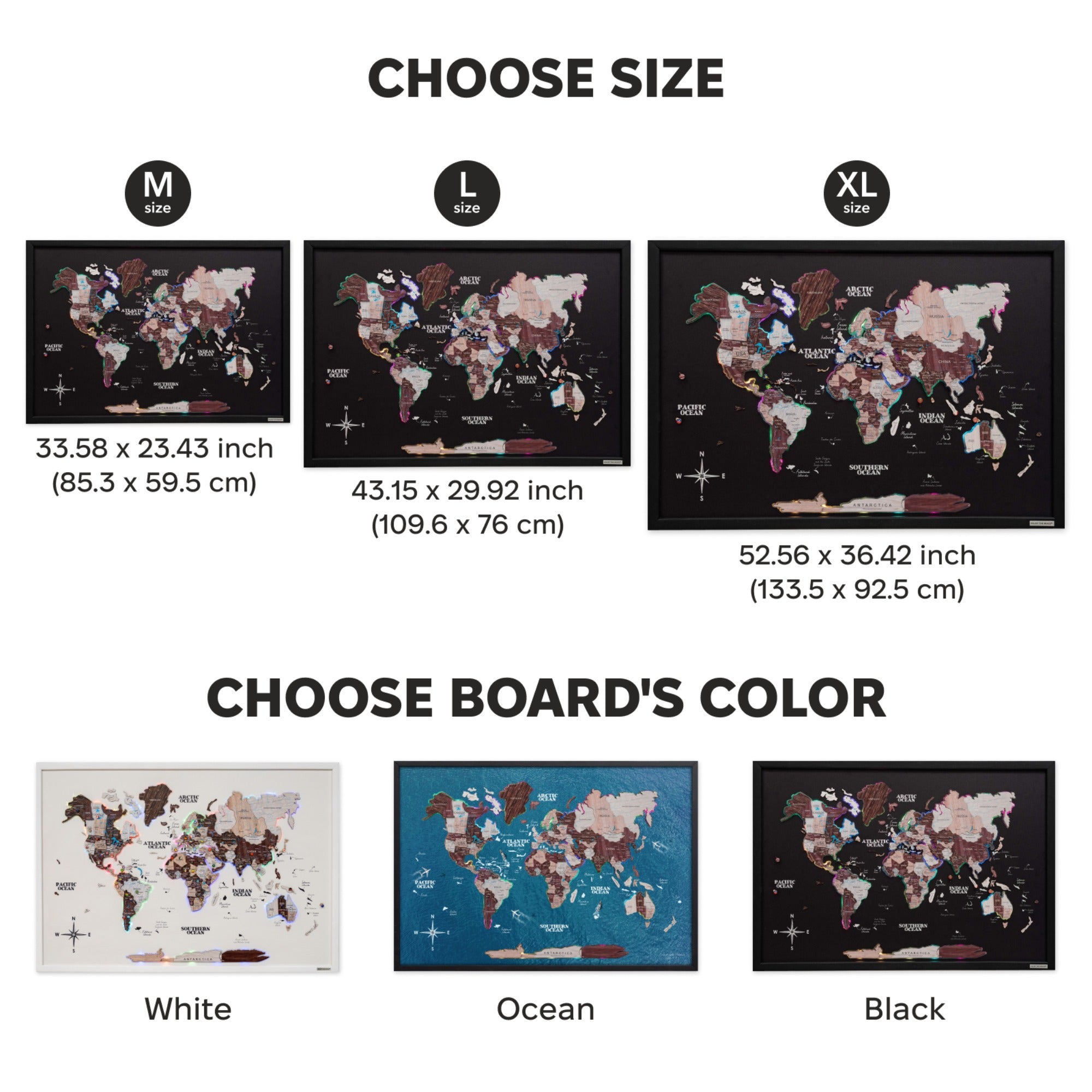 wall art sizes
