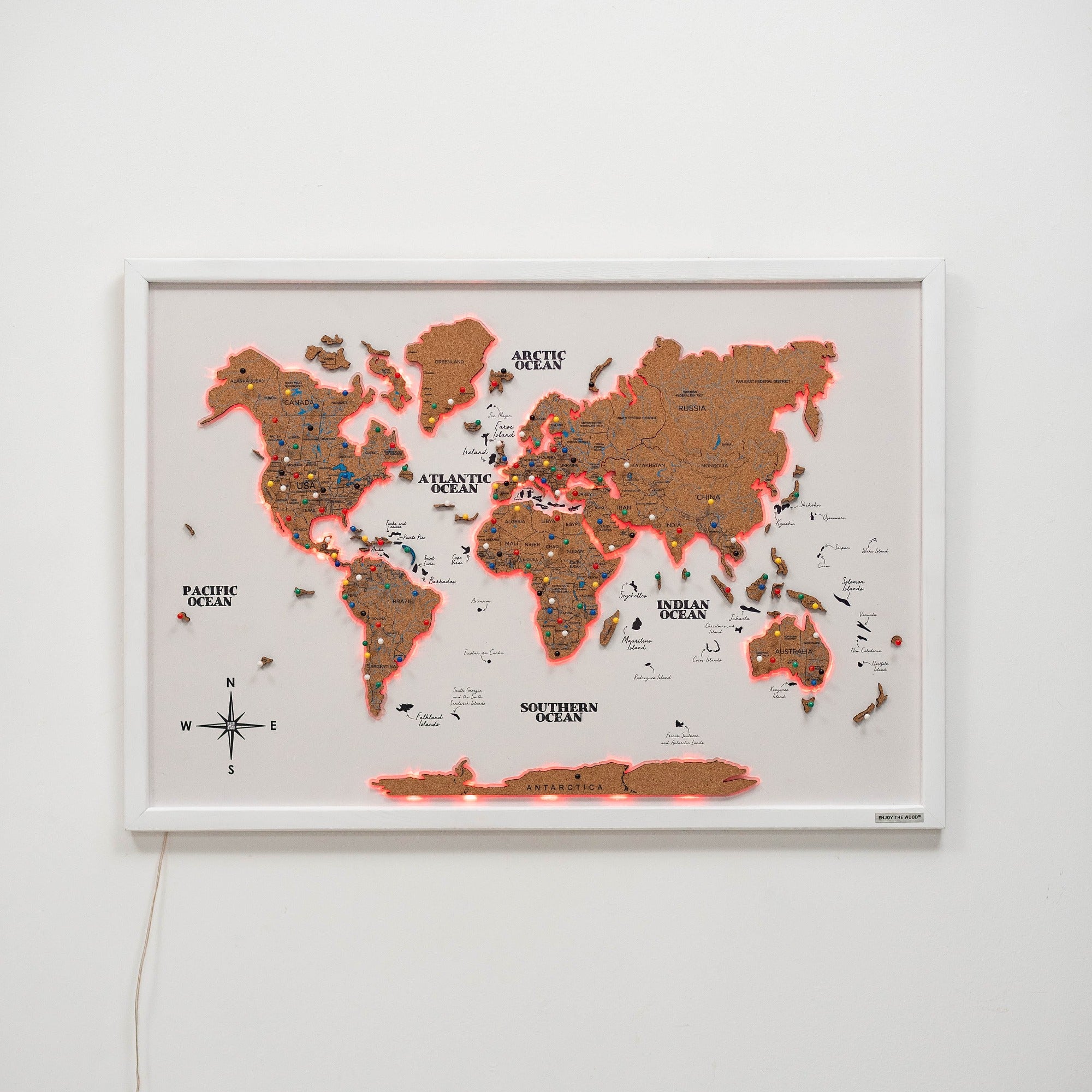 map pin board