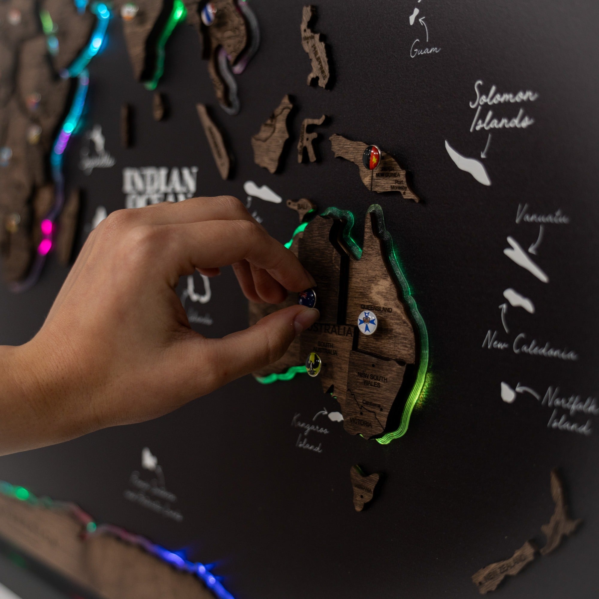 wood board wall decor