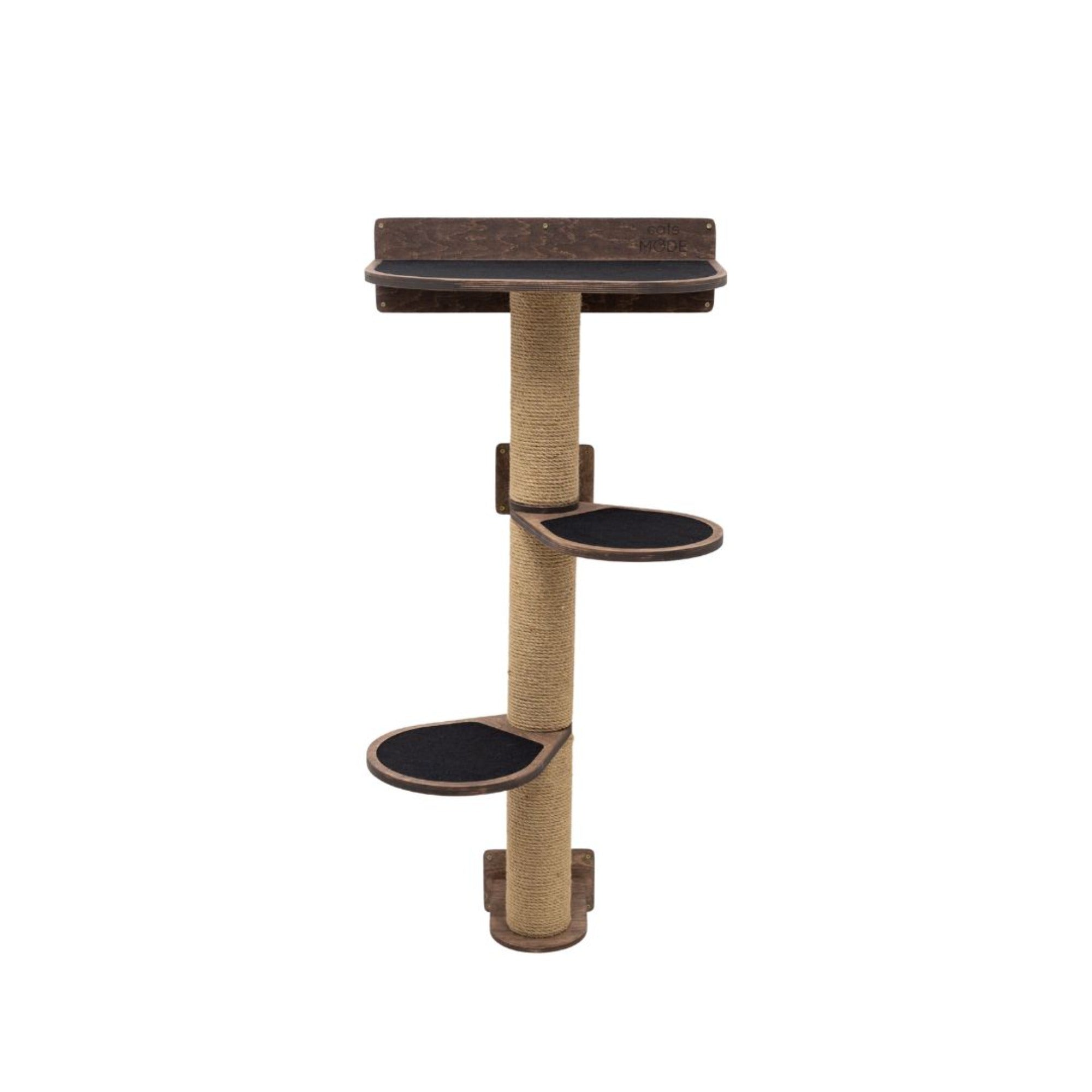 Medium Cat Tree – Dark Walnut