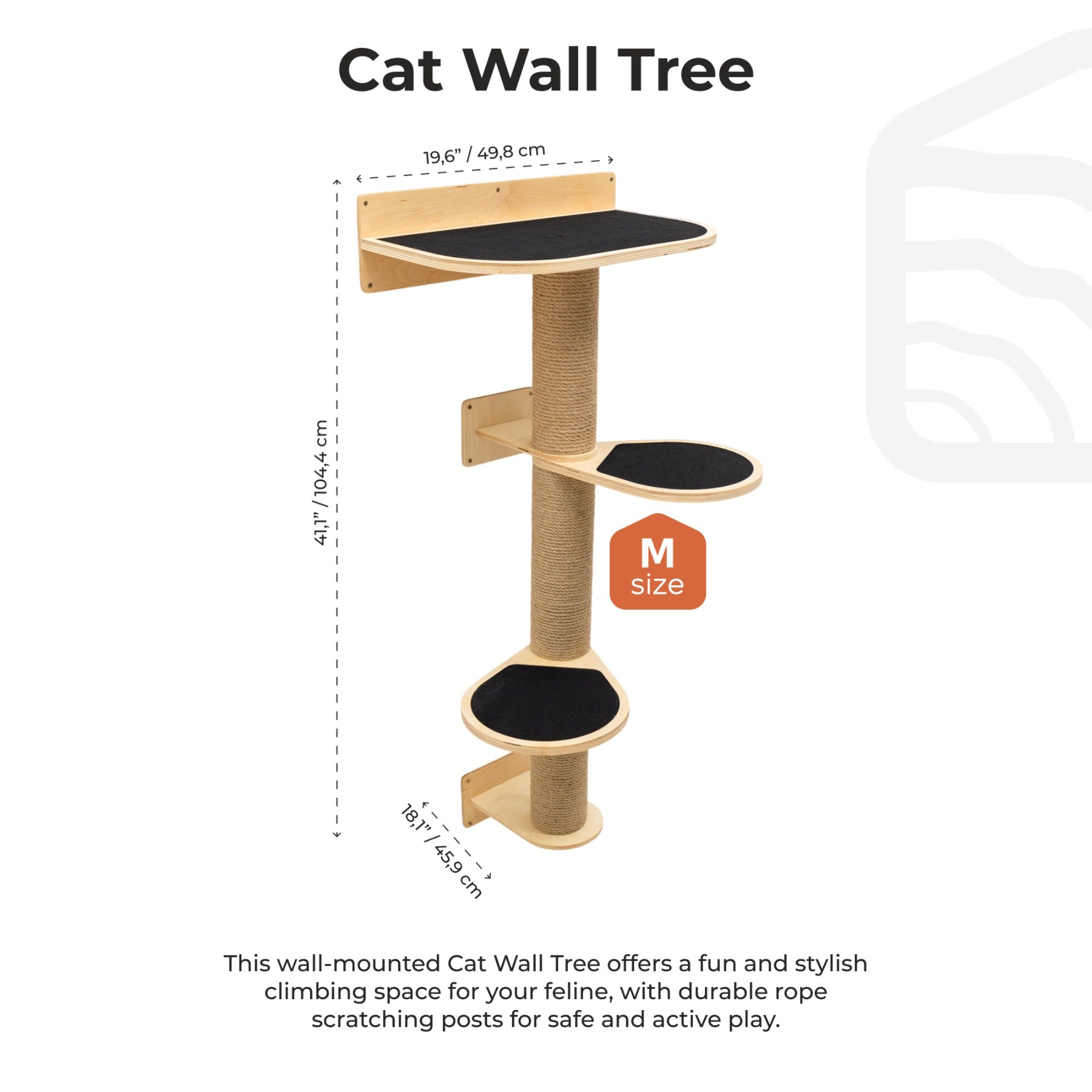 Medium Cat Tree – Light