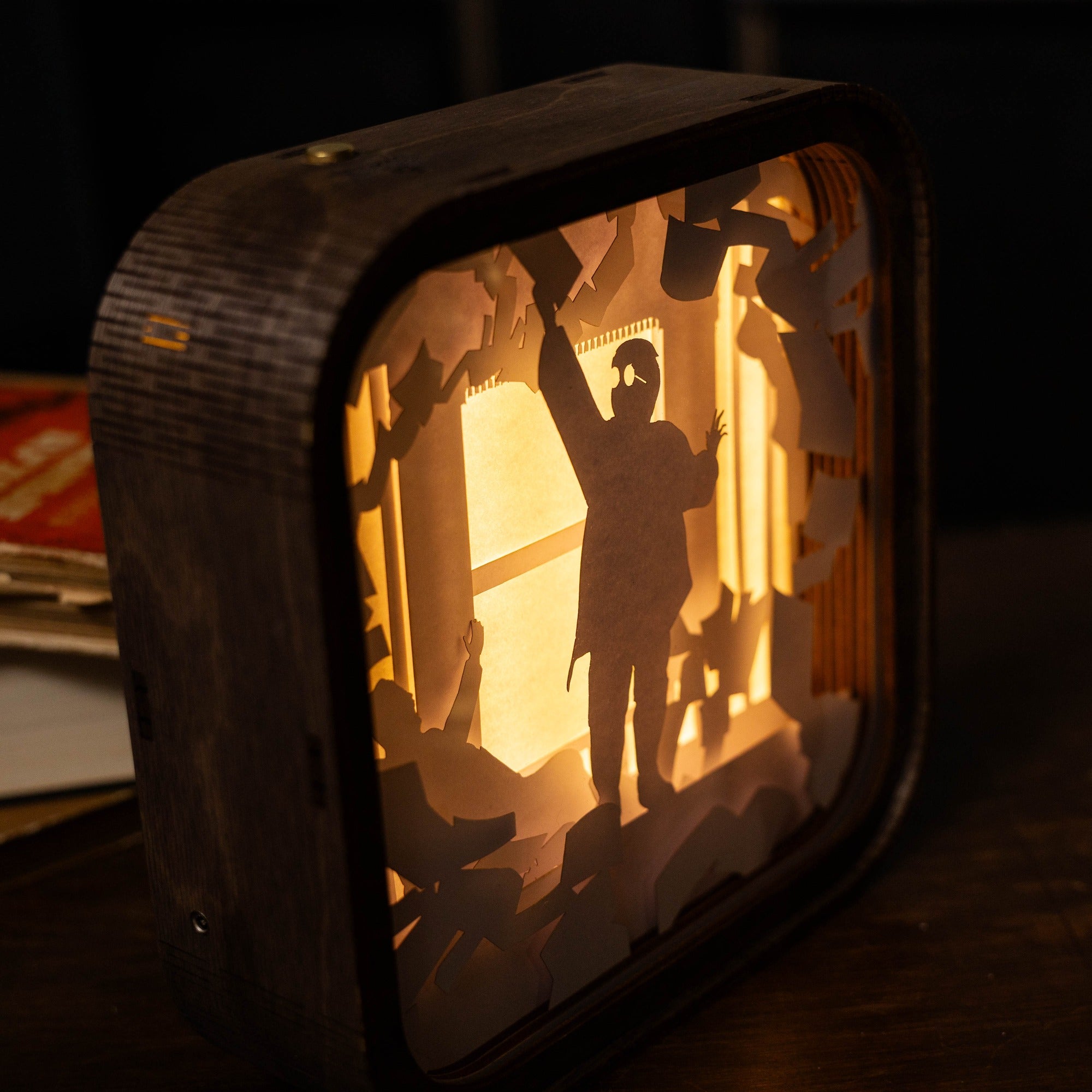 Wooden Harry Potter Night Light - No Post on Sundays by Enjoy The Wood