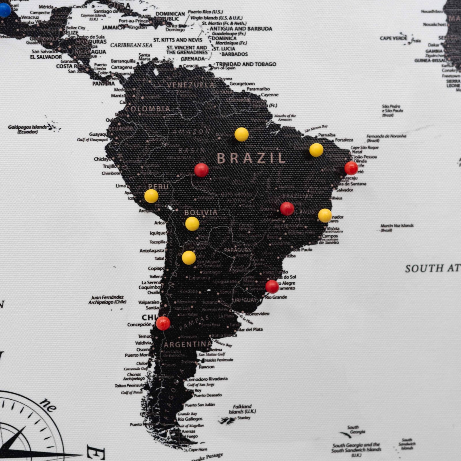 Chinchetas para lona - Rojas