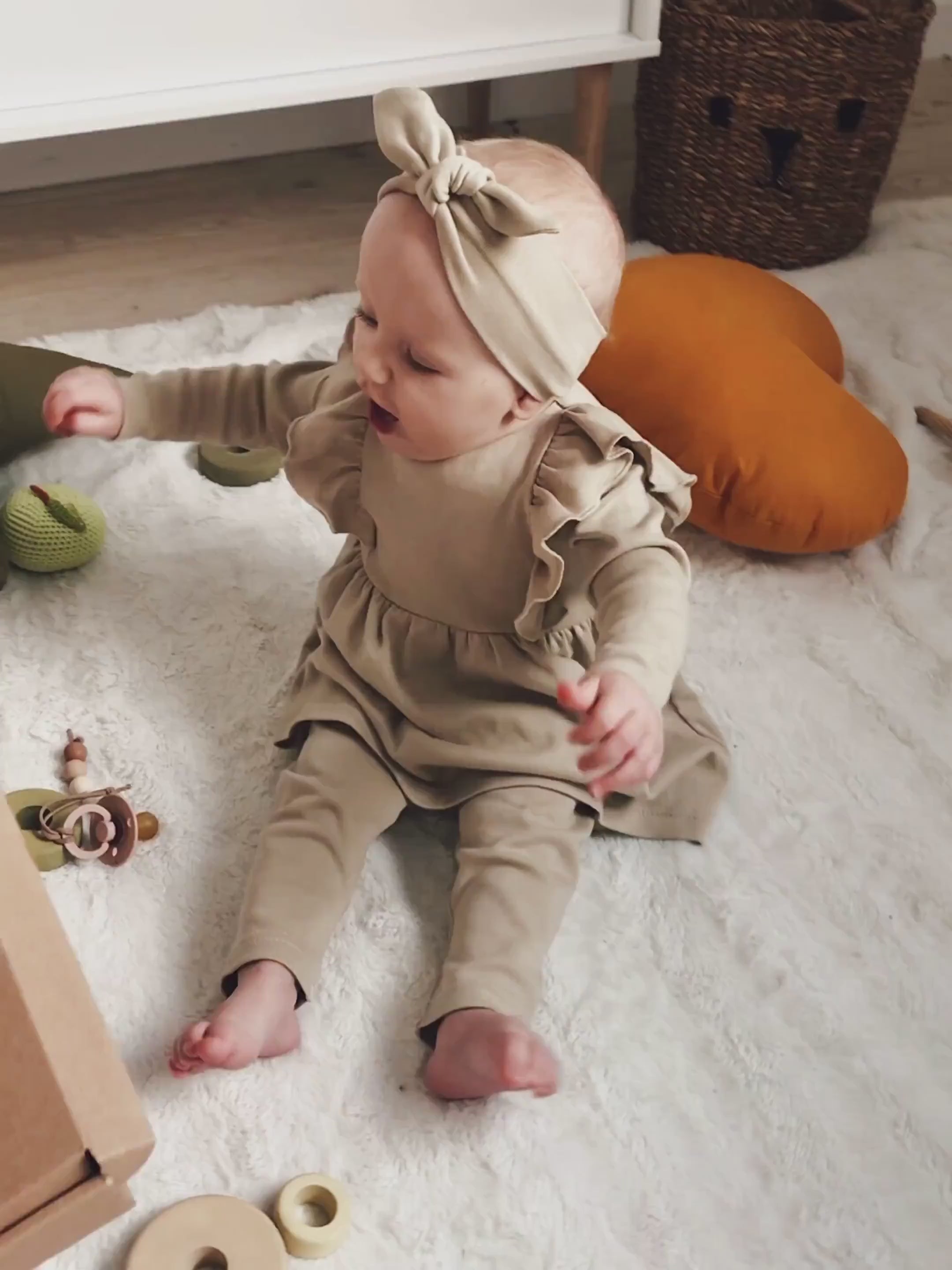 Montessori puzzle with forest animals