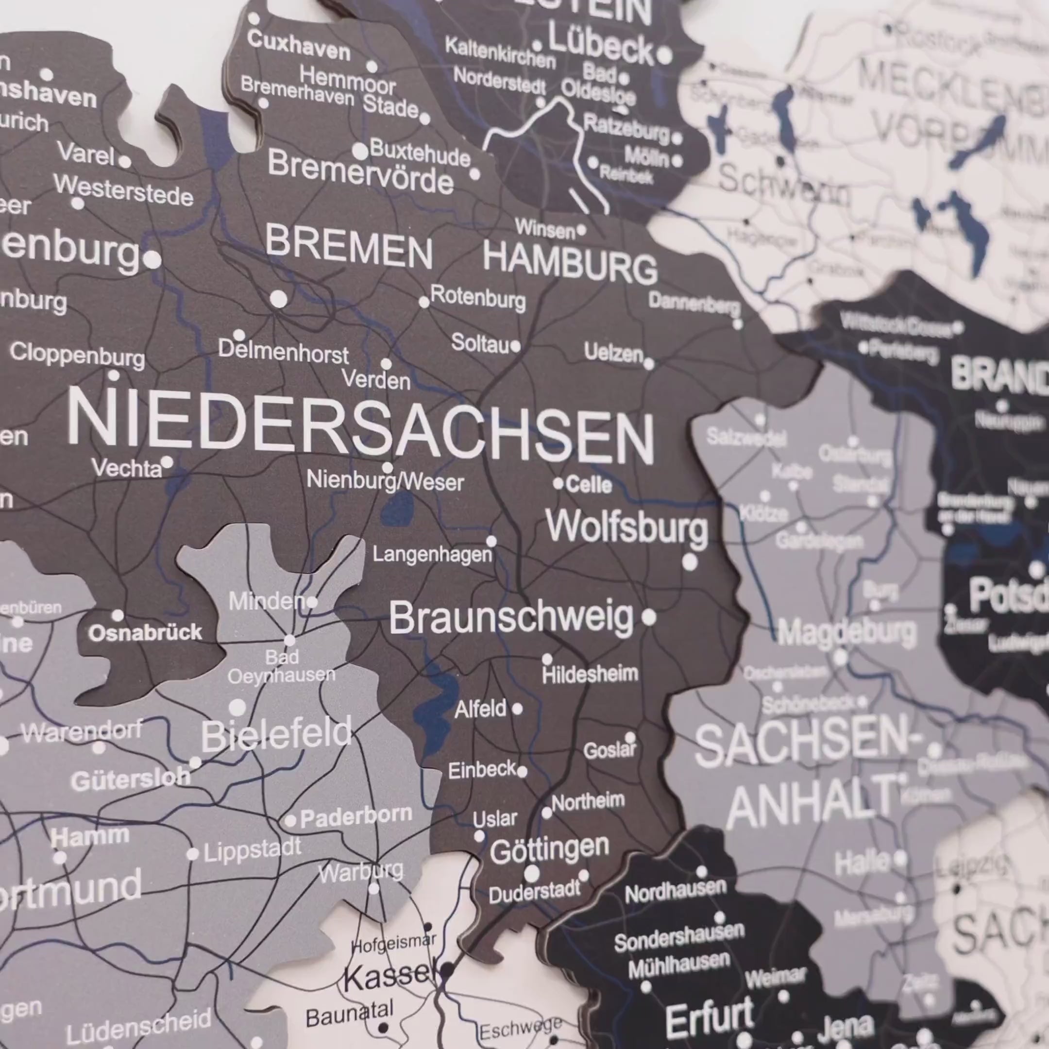 germany map wall art