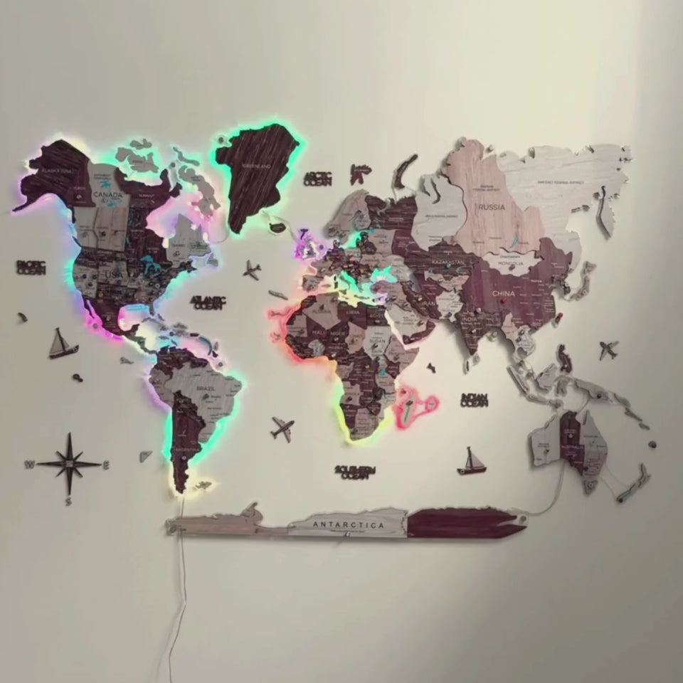 cappuccino world map video