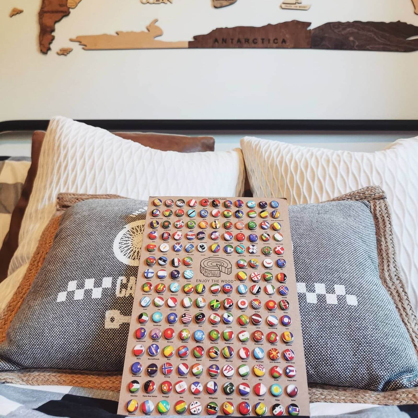 wall wooden decor set