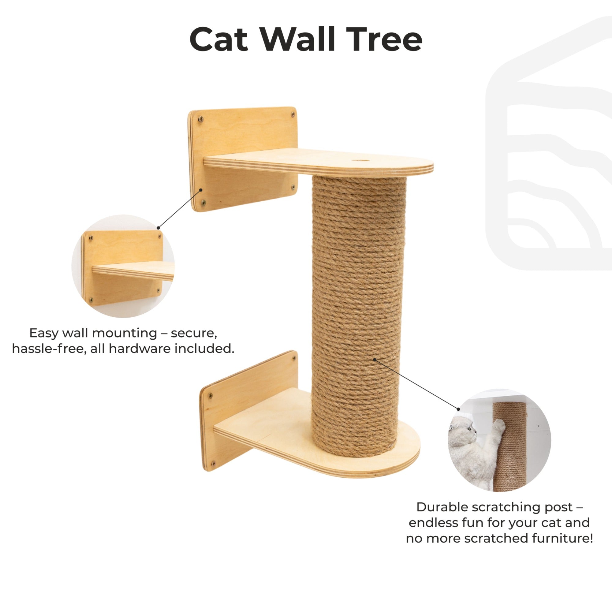 Small Cat Tree – Light