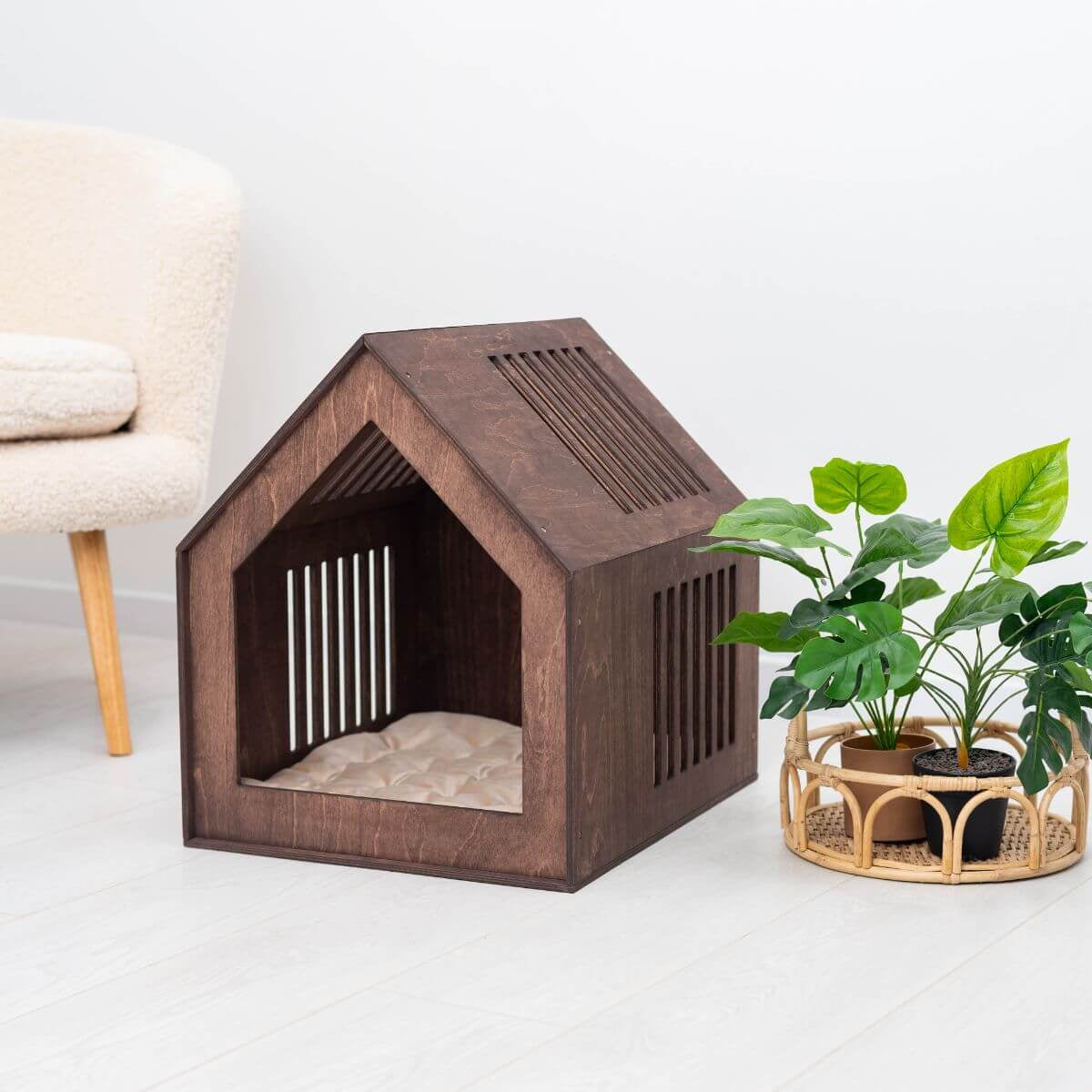 small indoor dog house