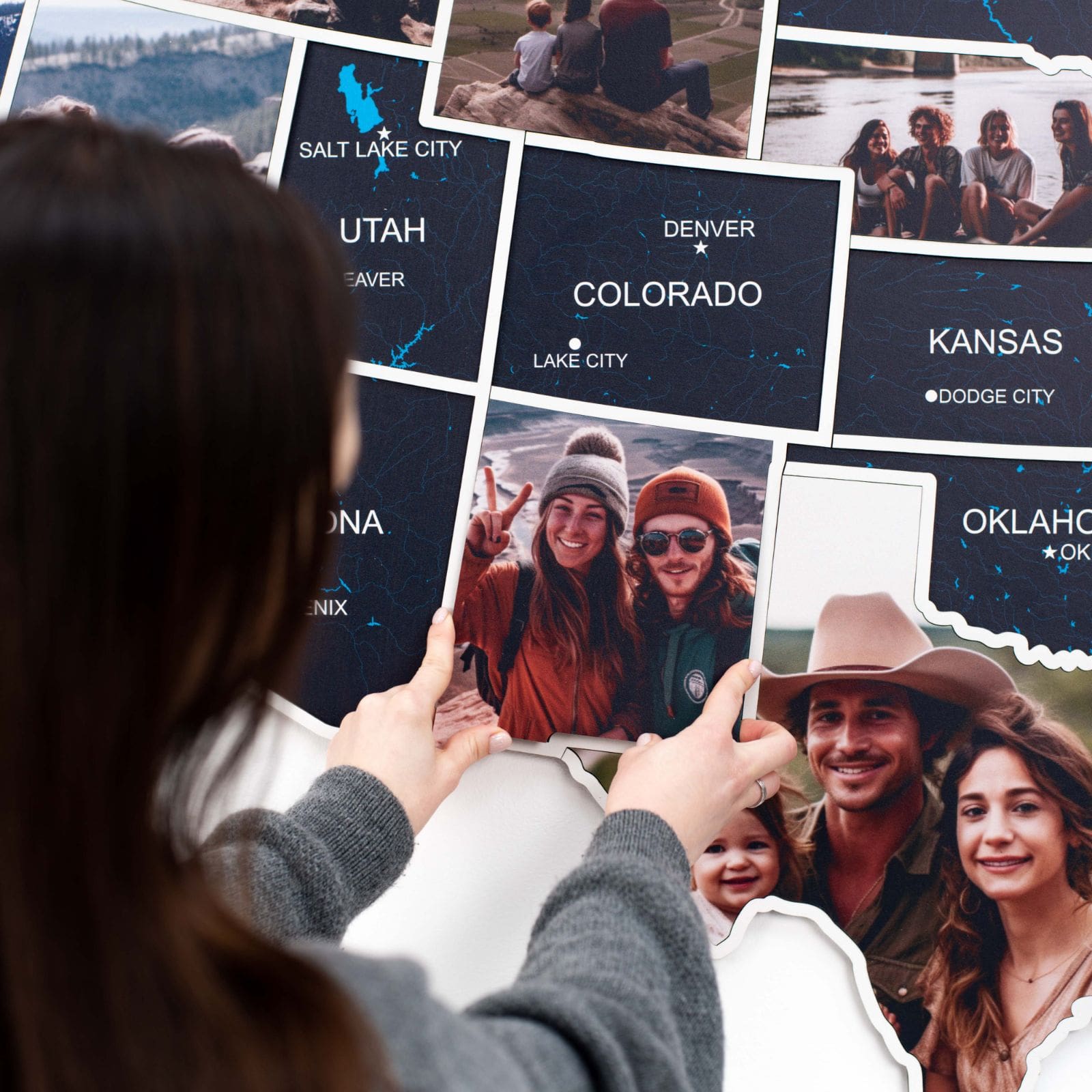 united states travel photo map