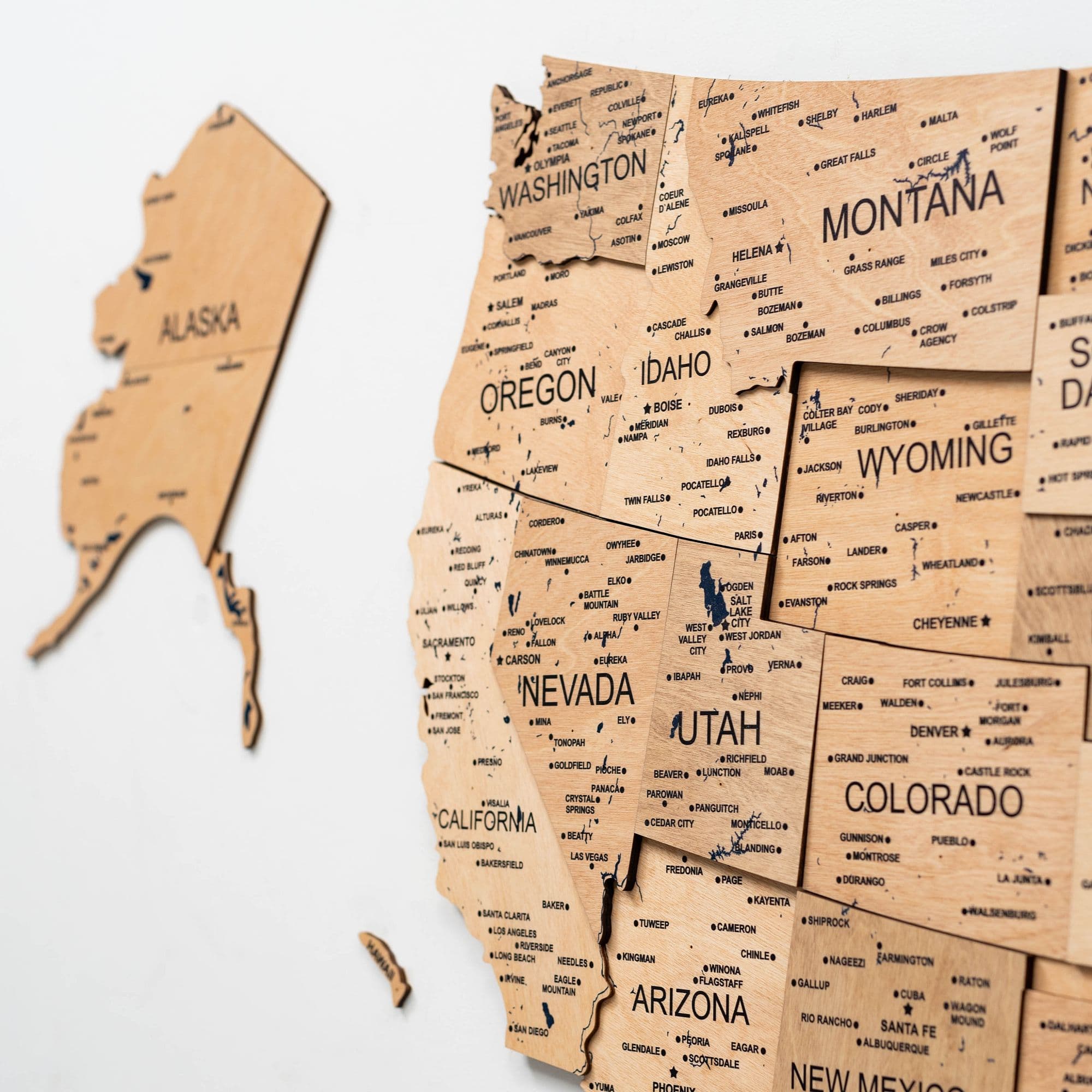 map of the united states of america