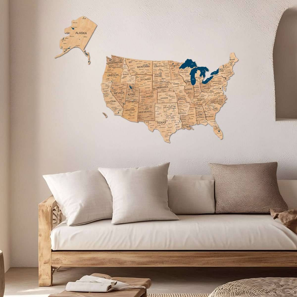 united states of america map