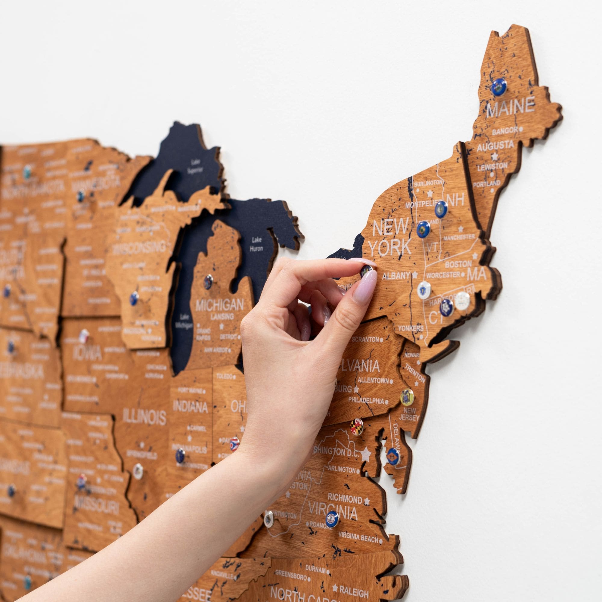 us map new york