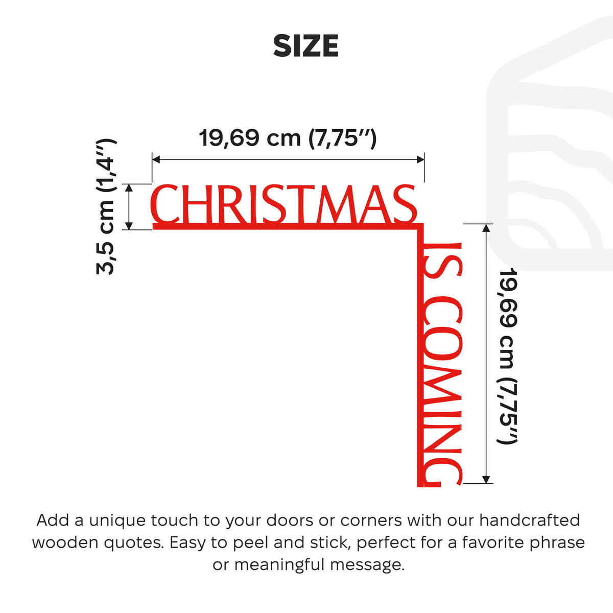 Christmas is Coming holiday home decor