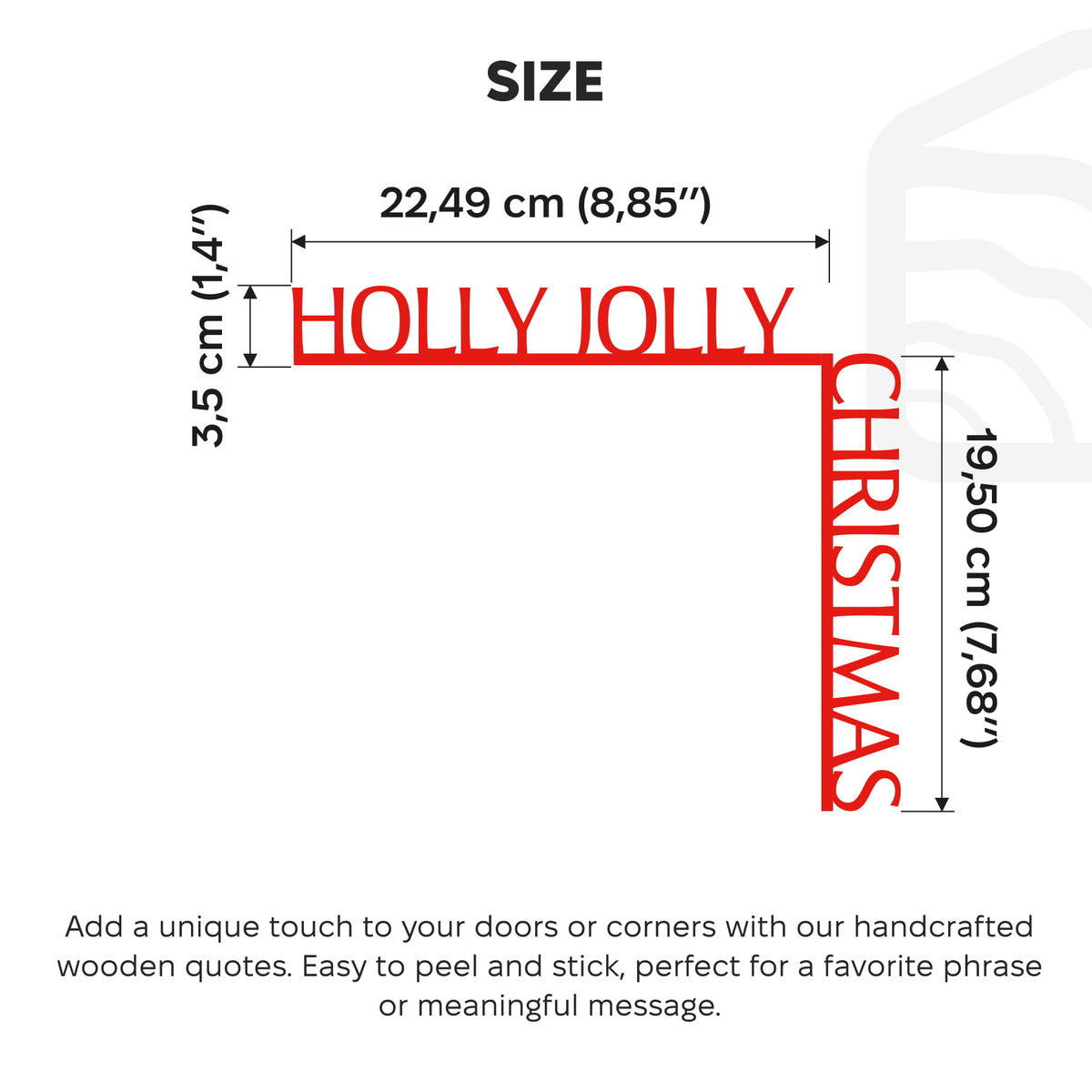 Holly Jolly Christmas holiday home decor