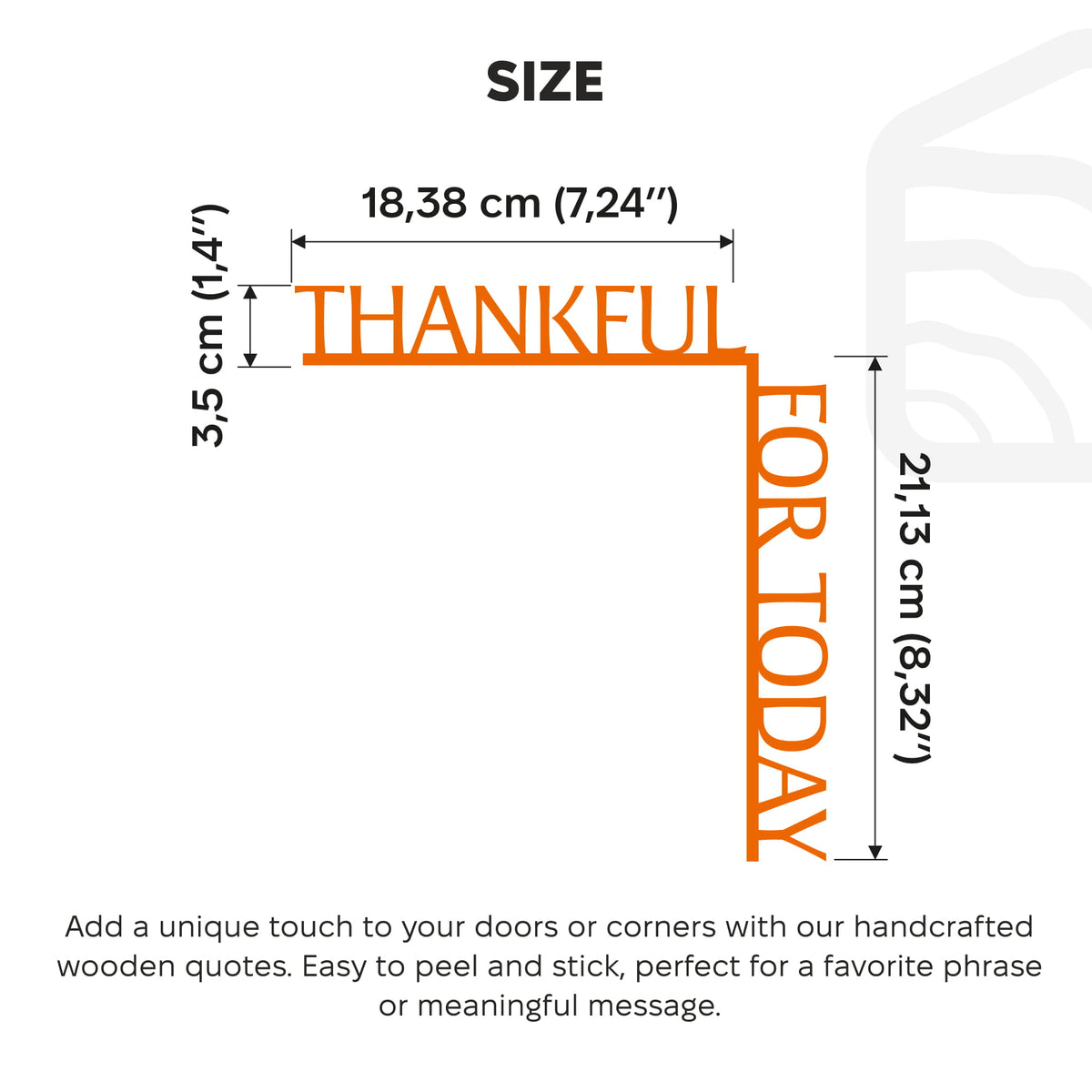 Thankful for Today Thanksgiving home decor