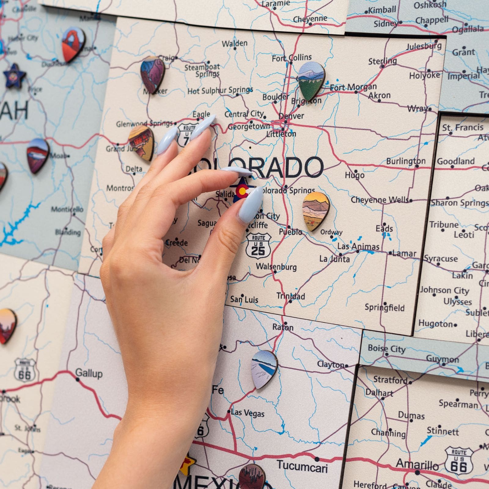 colorado on map of usa