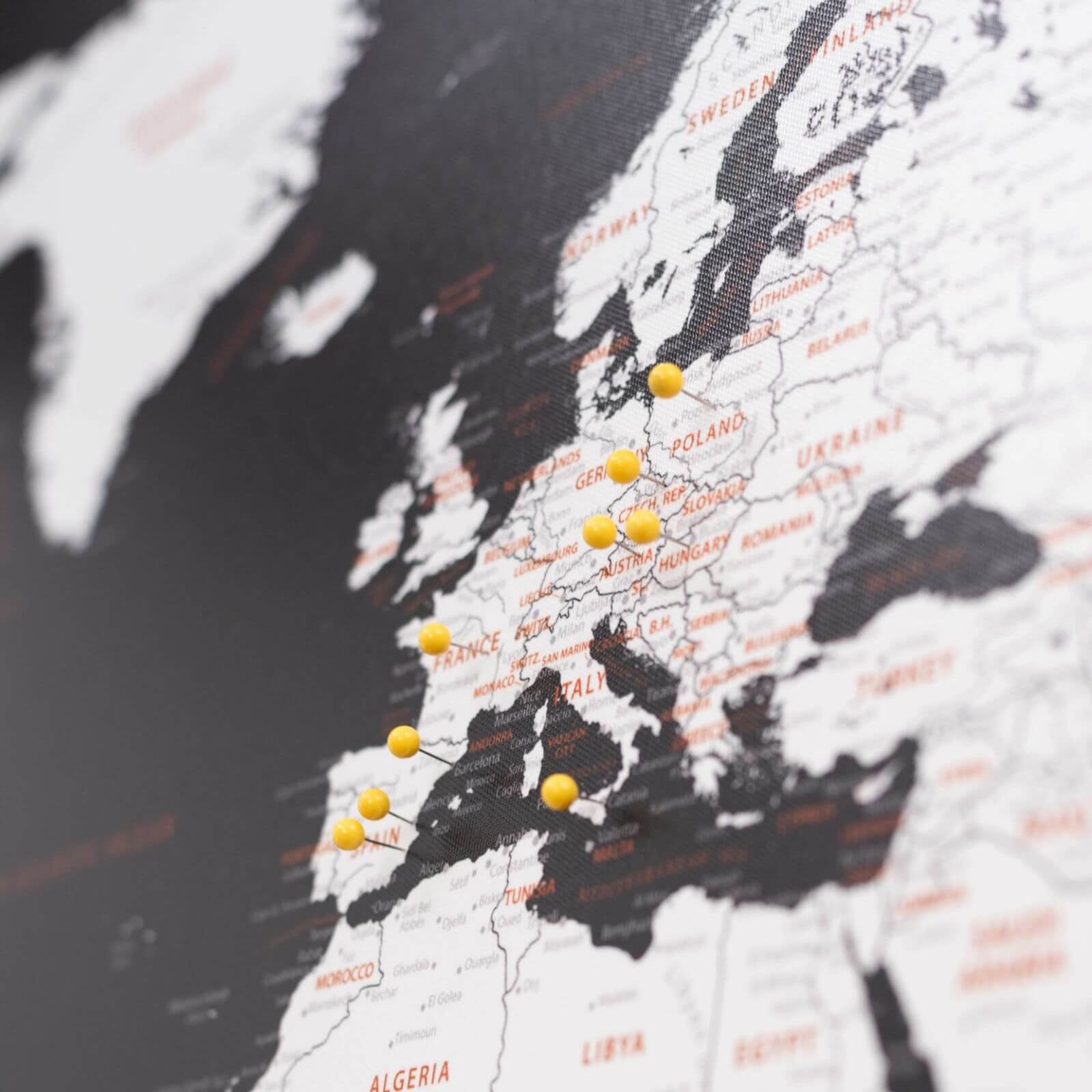 Chinchetas para lona - Amarillas