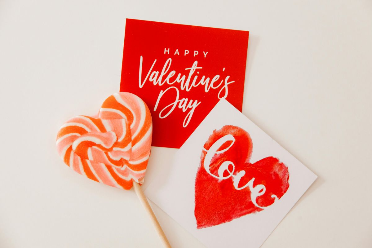 A close up photo greeting cards