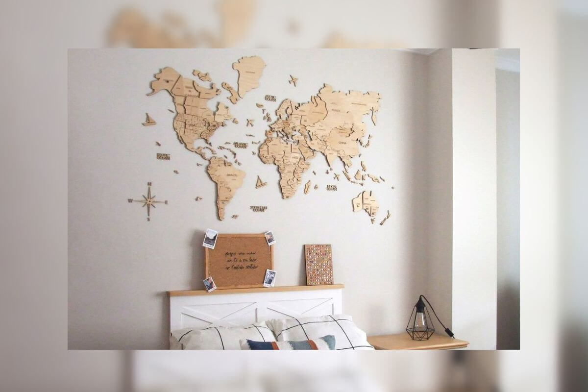 The 3D Wooden World Map Light exceeds all expectations!