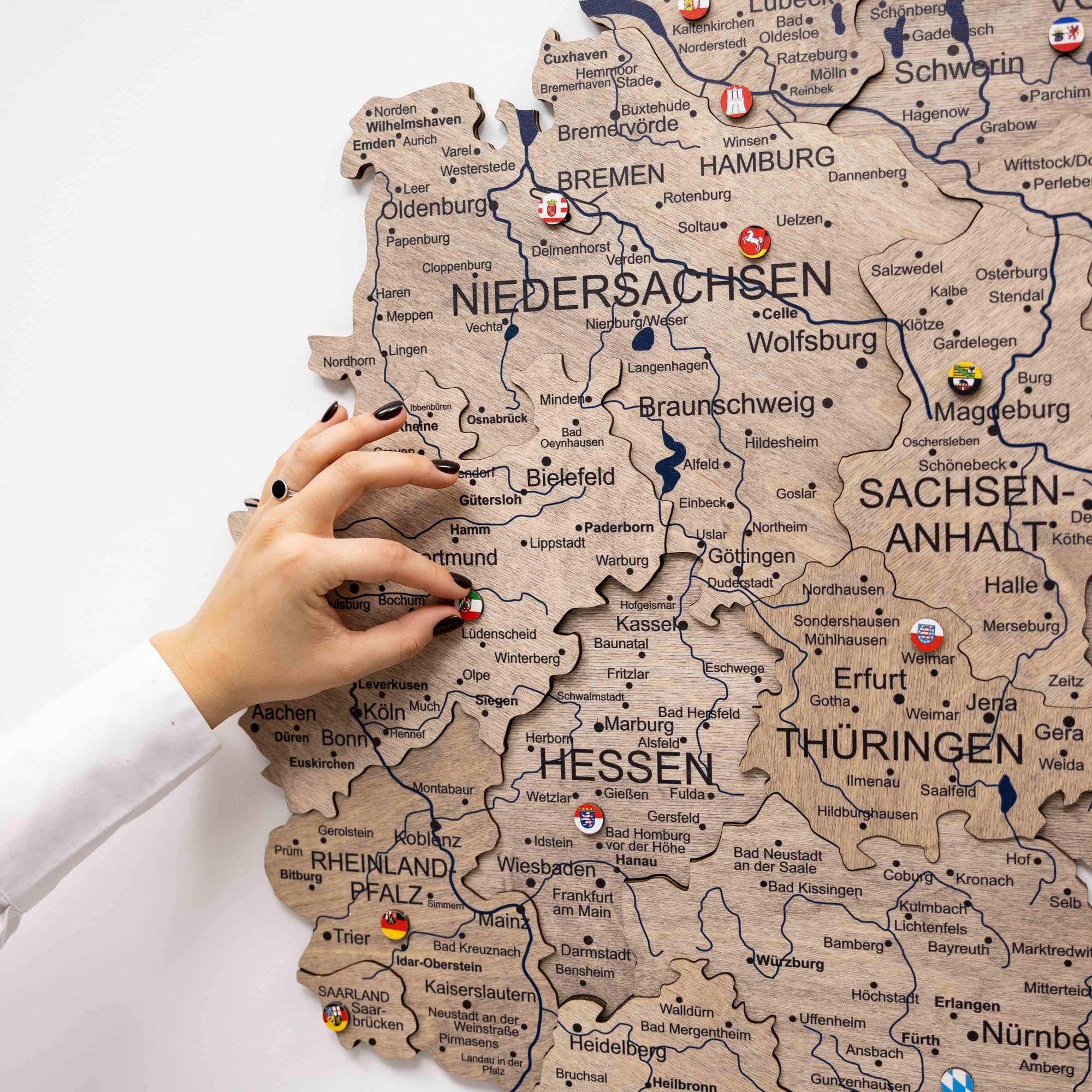 germany map regions