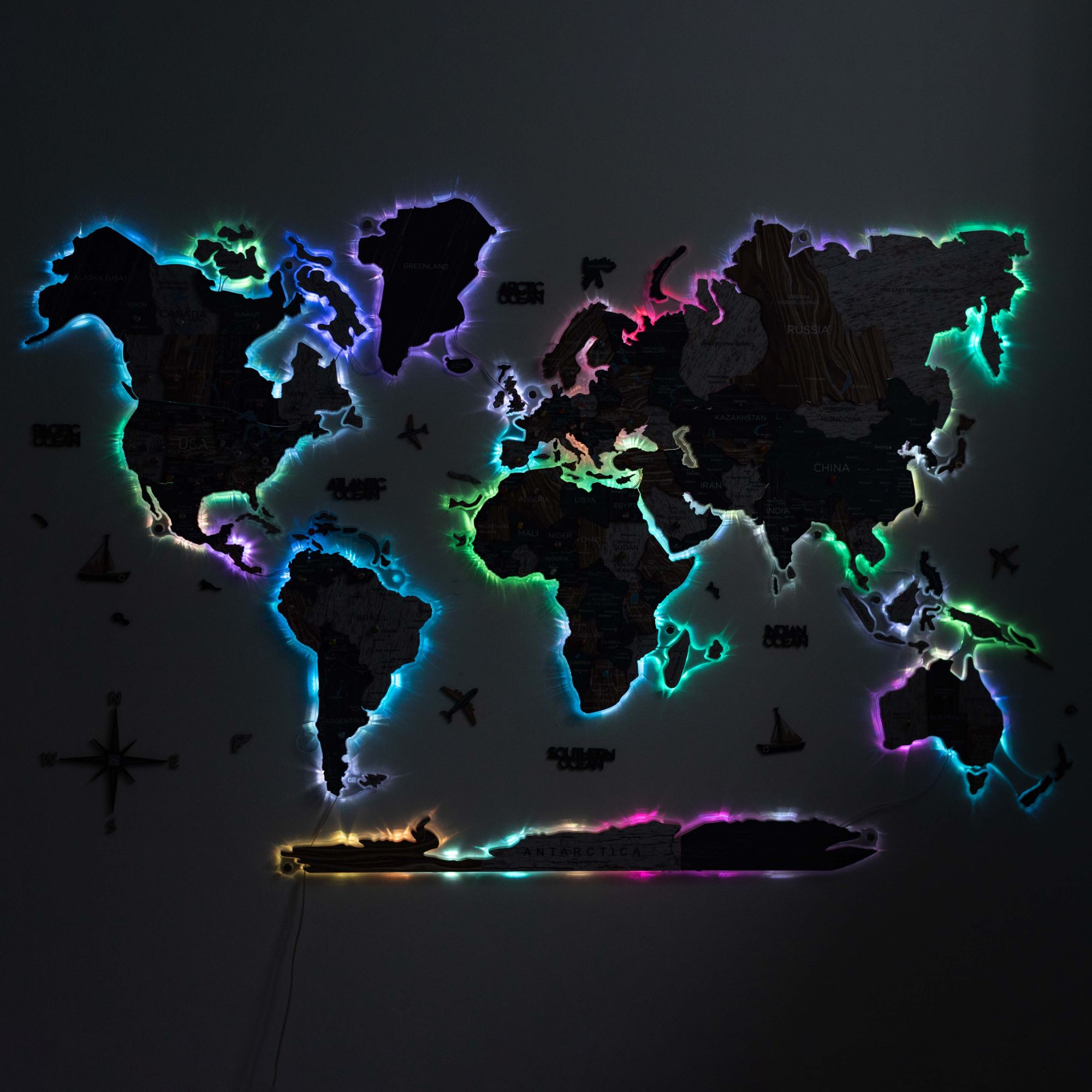wall led art