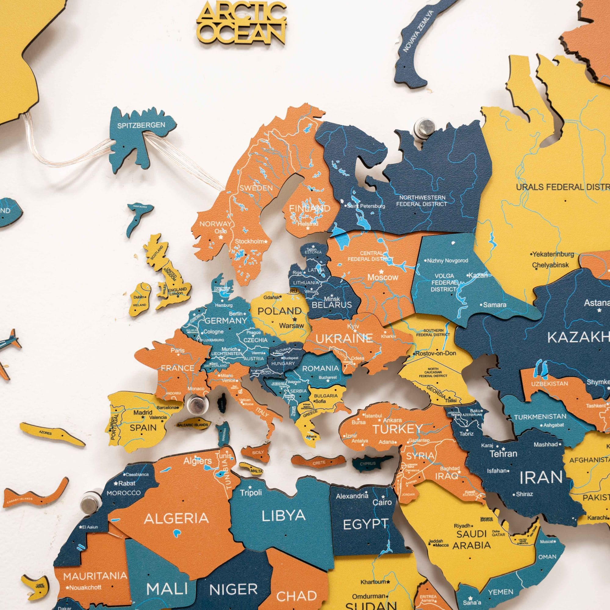 europe map with names