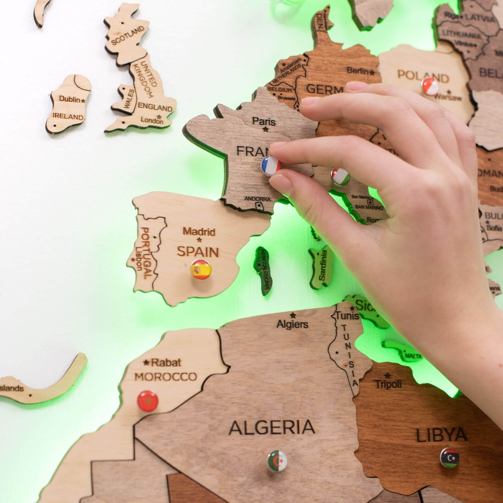 LED Wooden World Map Review