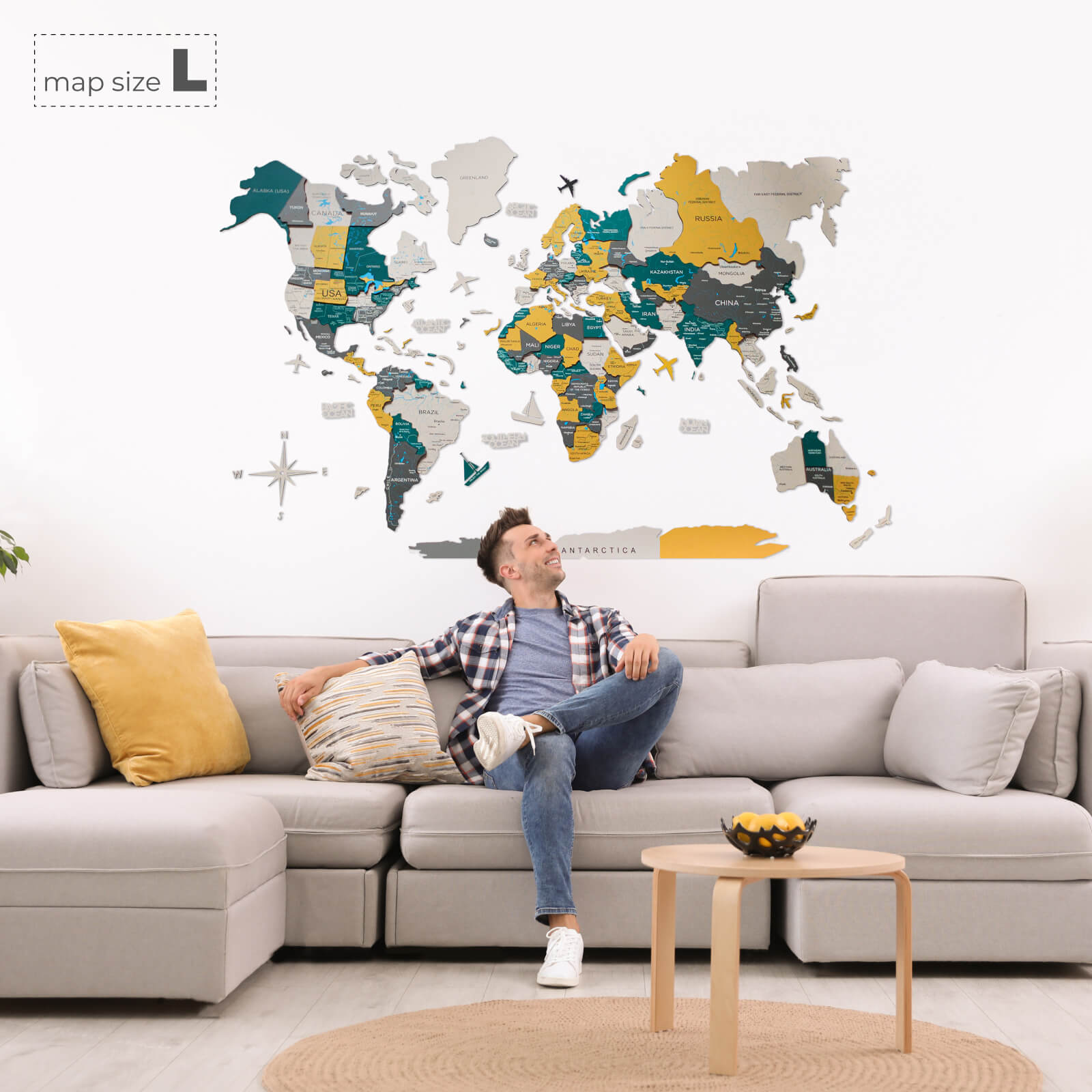 7 Best Wooden World Map Wall Art for Your Home 2024 - The Wanderlust Within