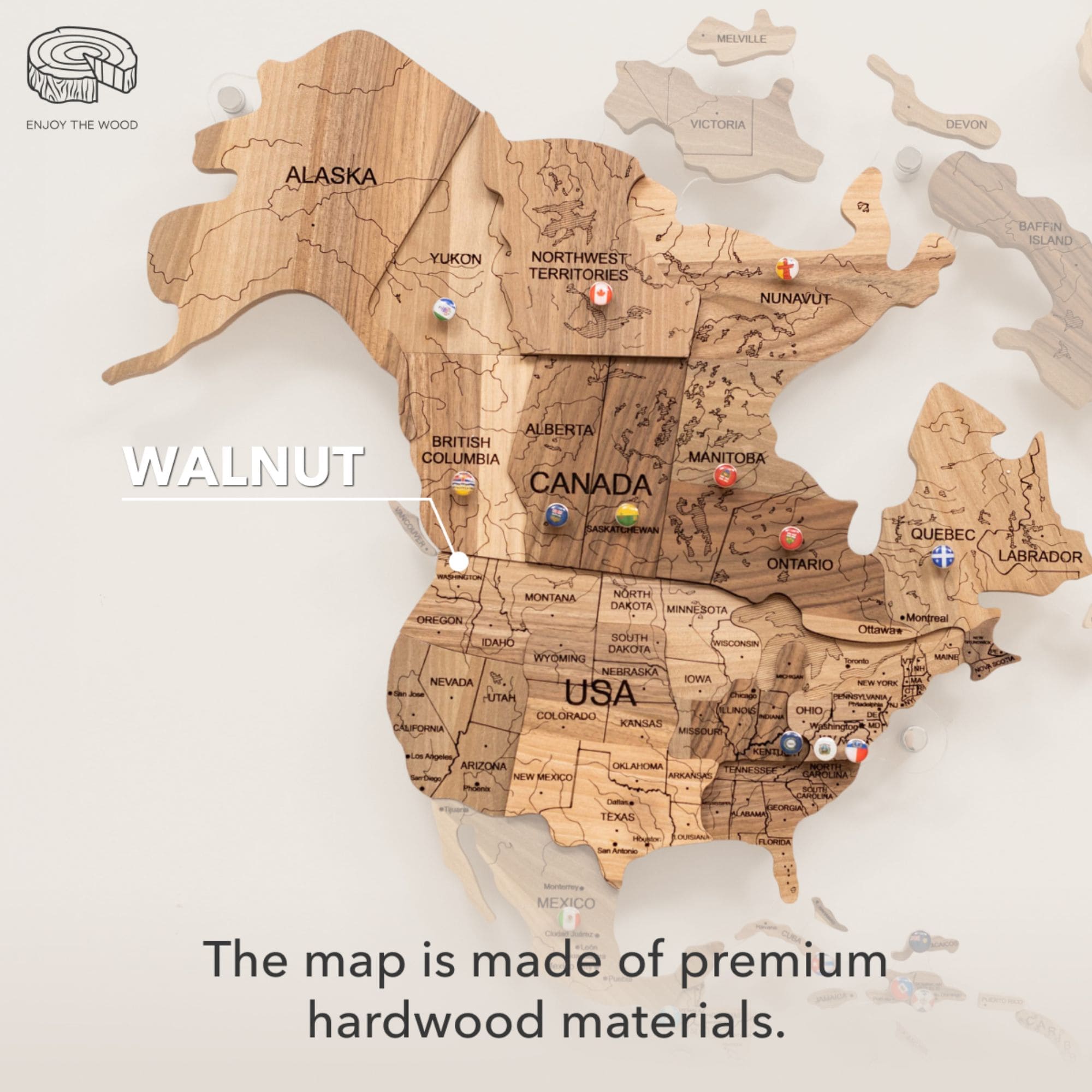 premium decor map