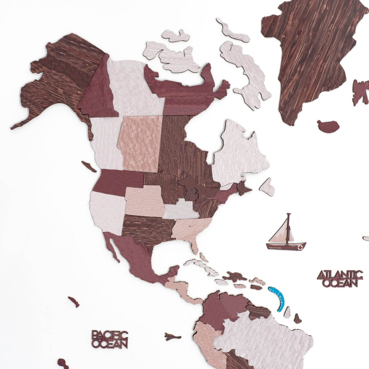 empty united states map