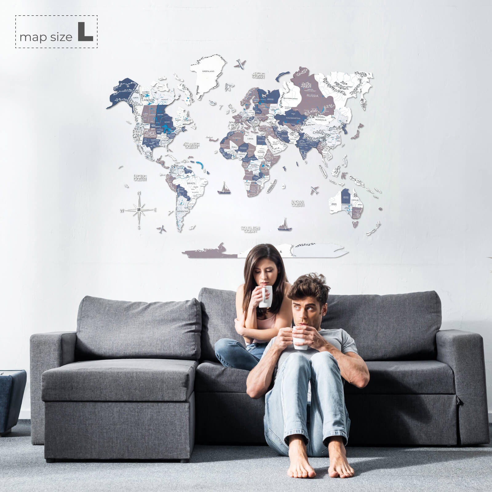 large wall decor ideas for living room