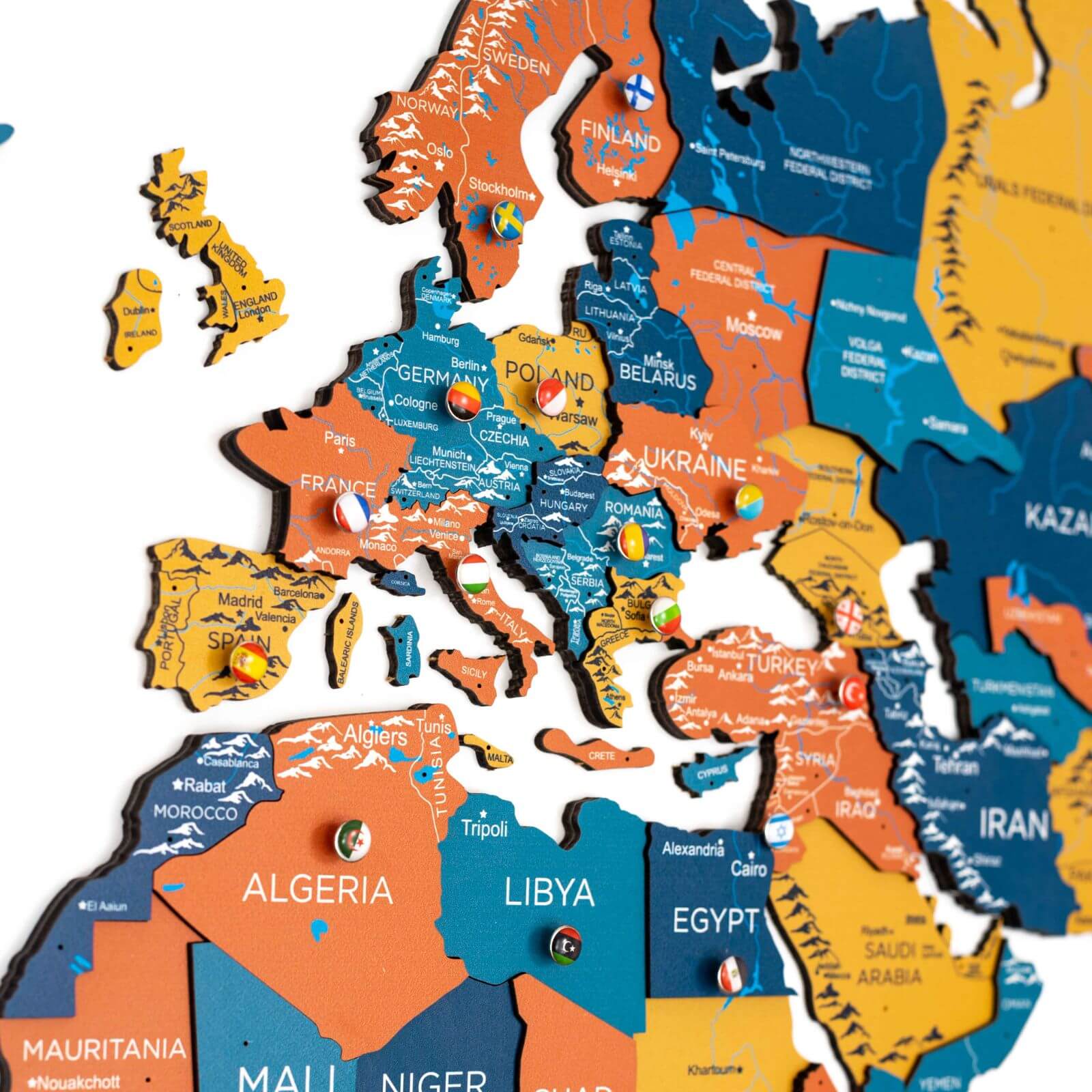 world map for kids