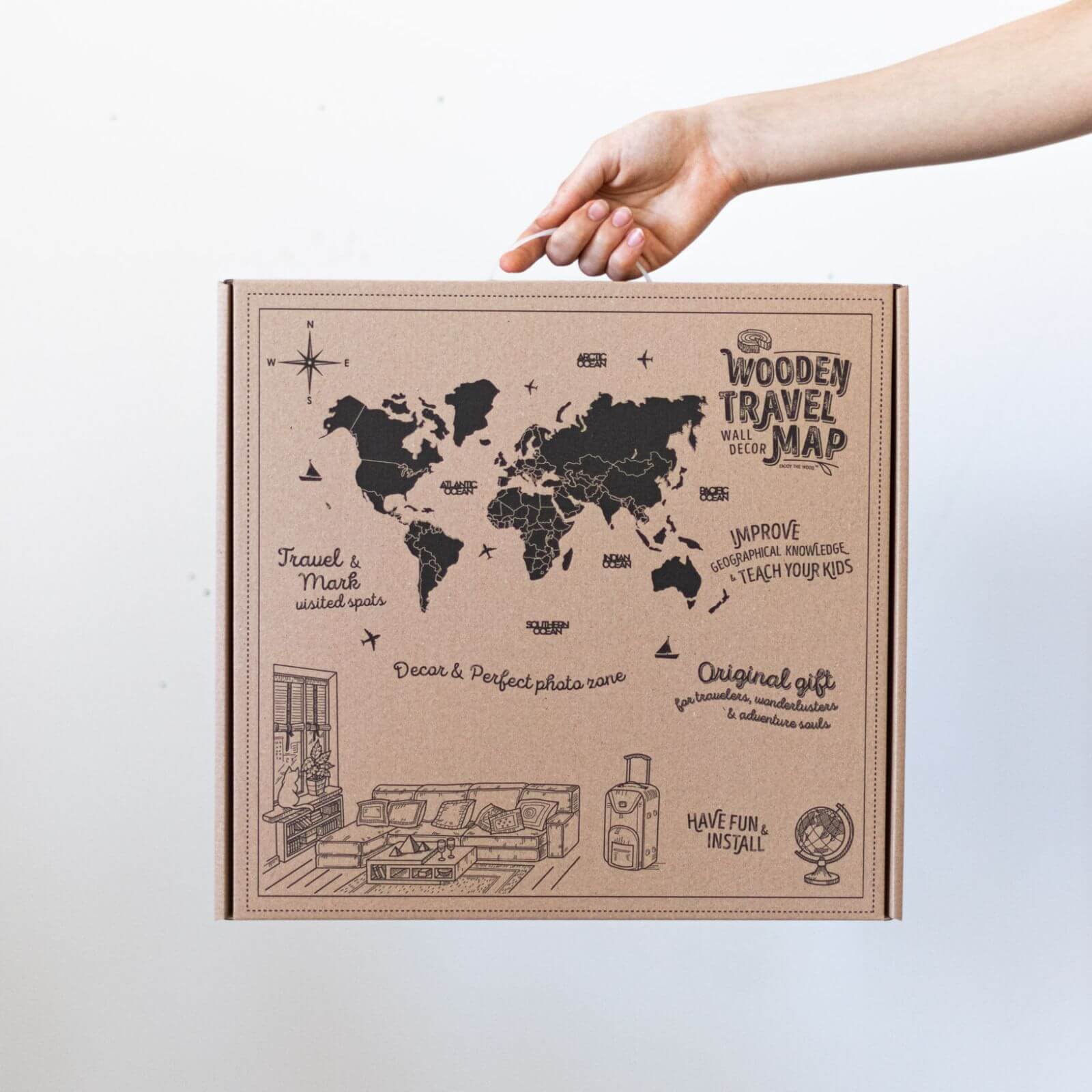 3D Wooden World Map Smoke ‣ Enjoy The Wood ‣ Order Now 3D Wooden World Map Smoke ‣ Enjoy The Wood ‣ Order Now