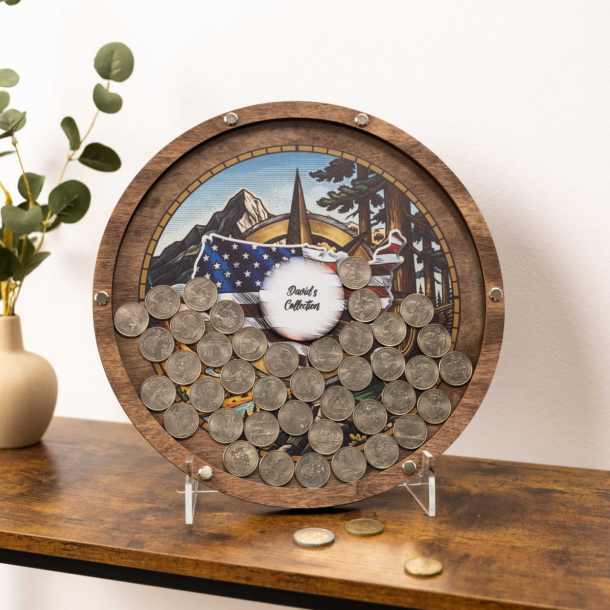 Coin Collection Display - American Spirit