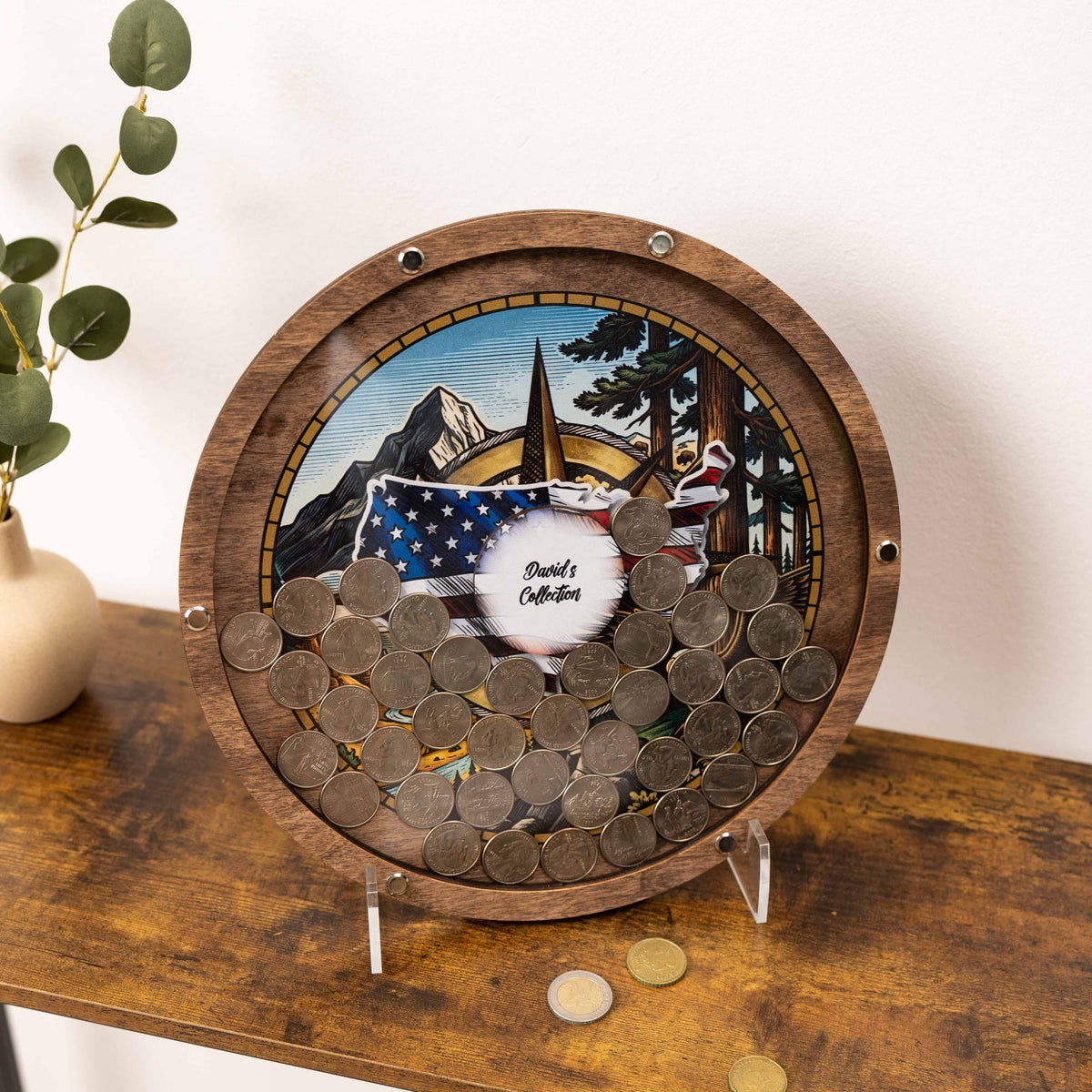 Coin Collection Display - American Spirit